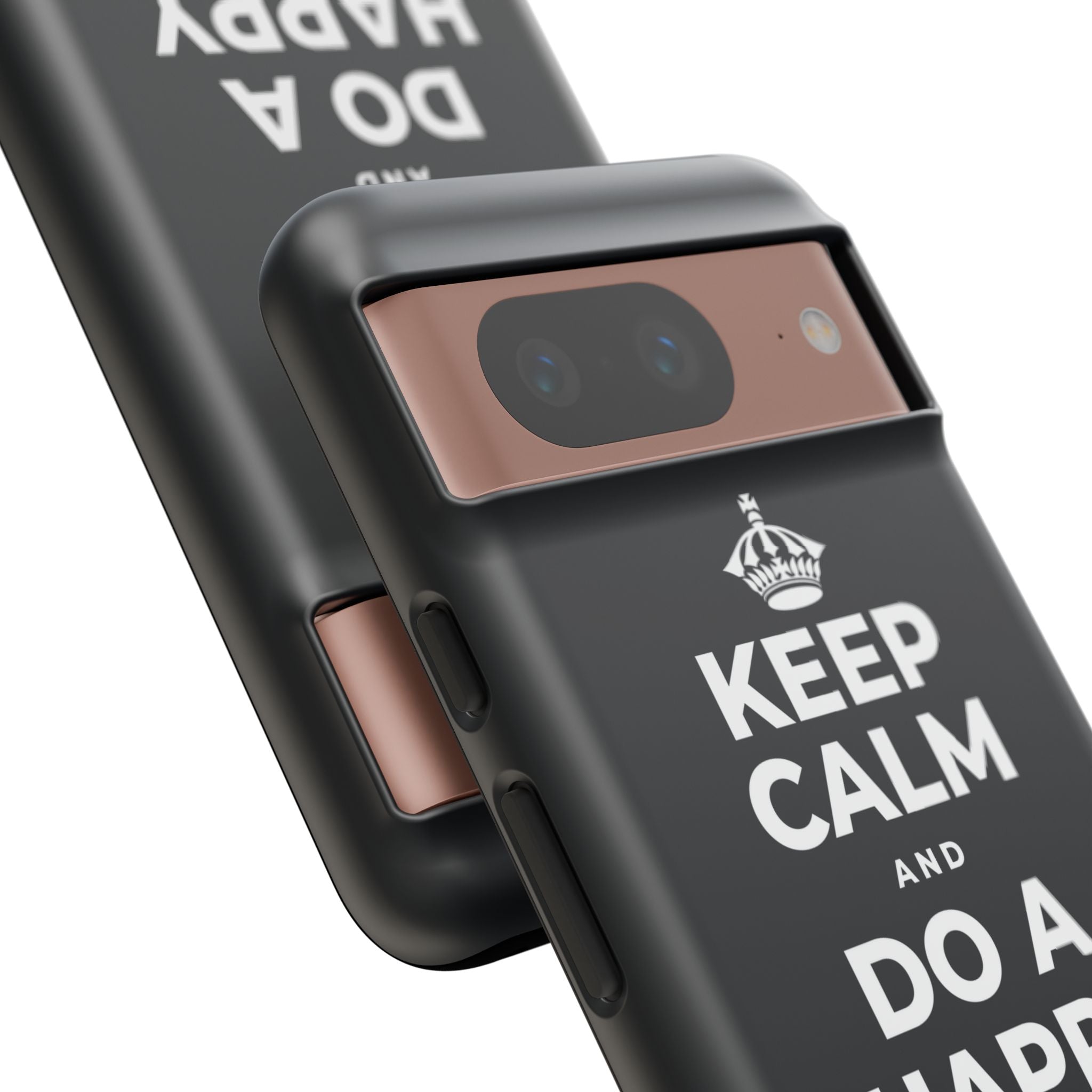 KEEP CALM AND DO A HAPPY LITTLE DANCE Phone Case (Dark)