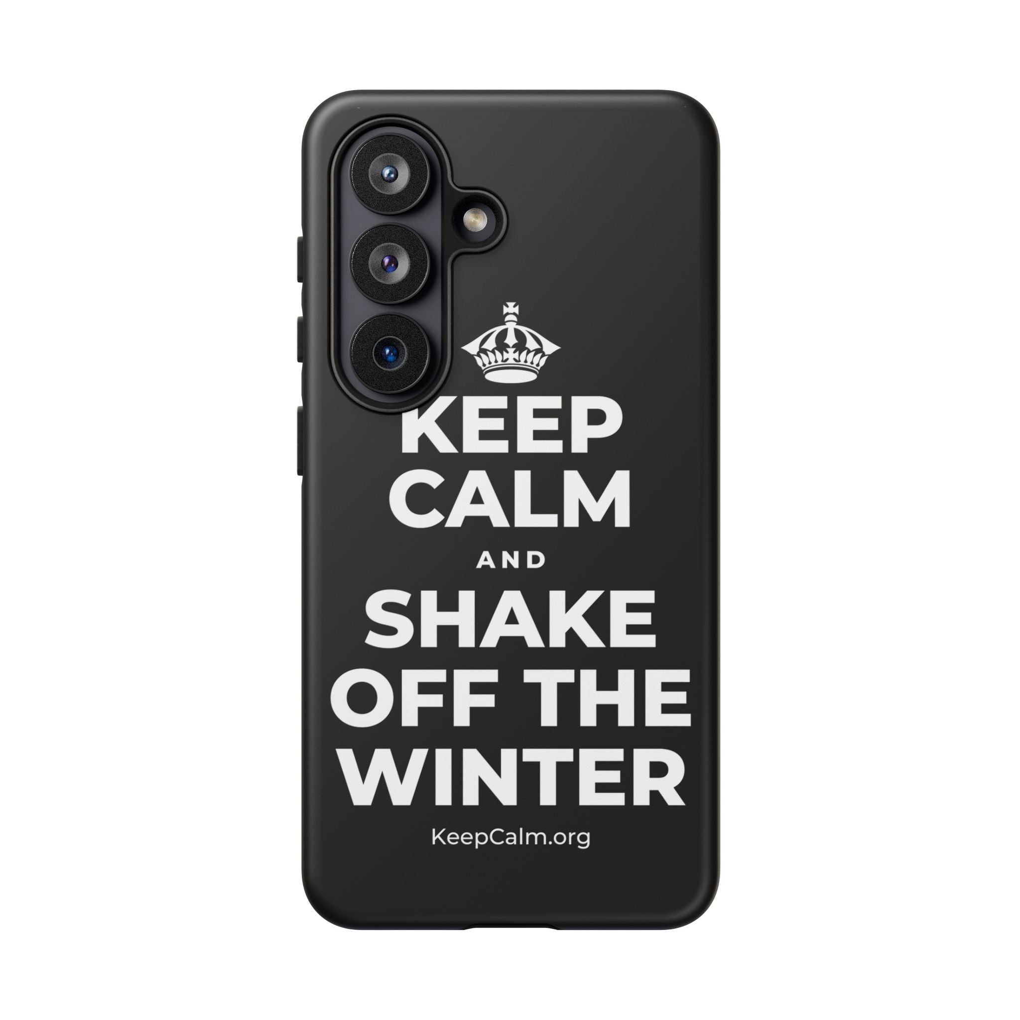 KEEP CALM AND SHAKE OFF THE WINTER Phone Case