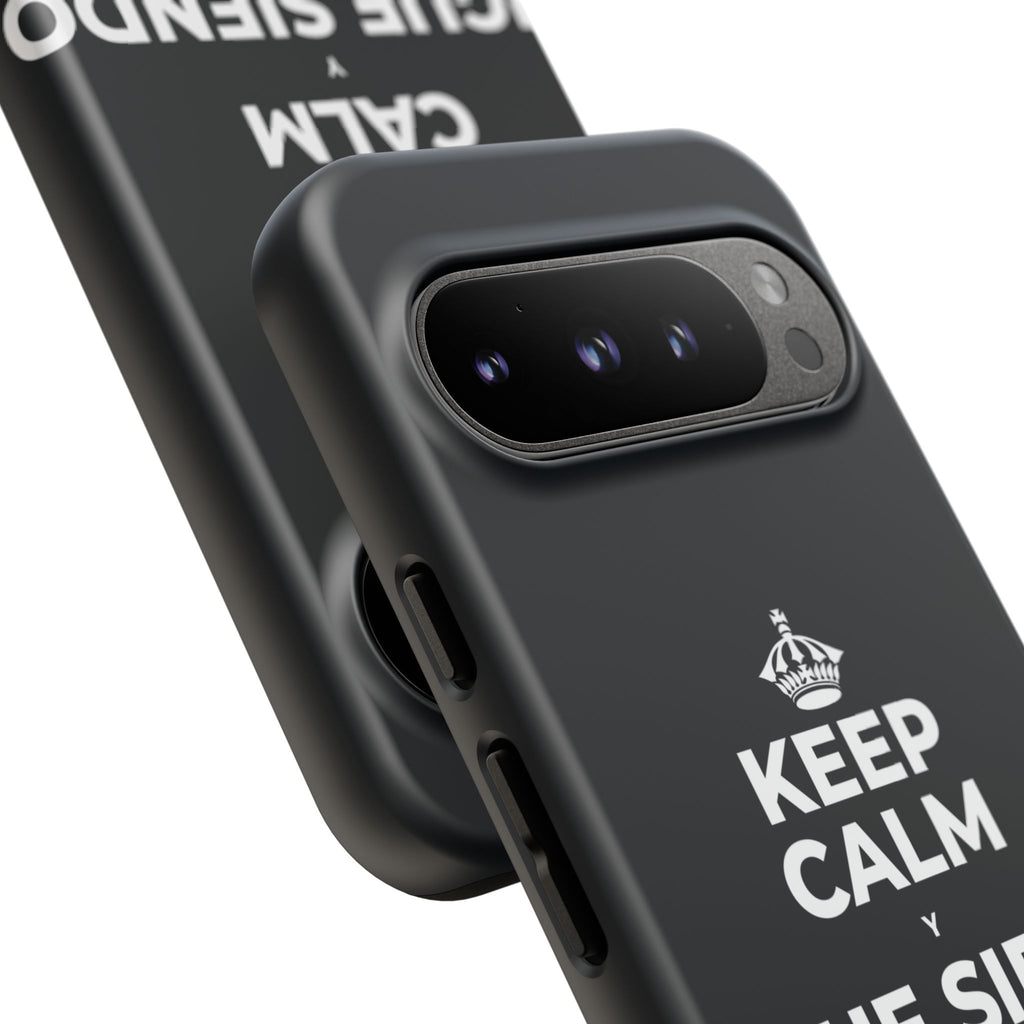 KEEP CALM Y SIGUE SIENDO PRINCIPIANTE Phone Case (Dark)