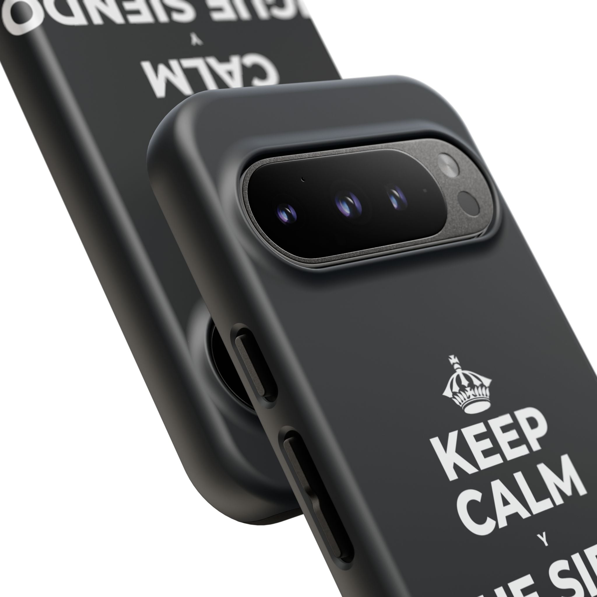 KEEP CALM Y SIGUE SIENDO PRINCIPIANTE Phone Case (Dark)
