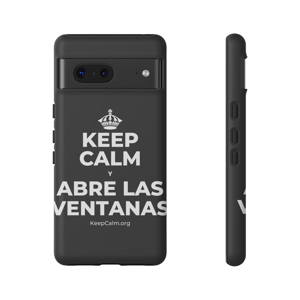 KEEP CALM Y ABRE LAS VENTANAS Phone Case