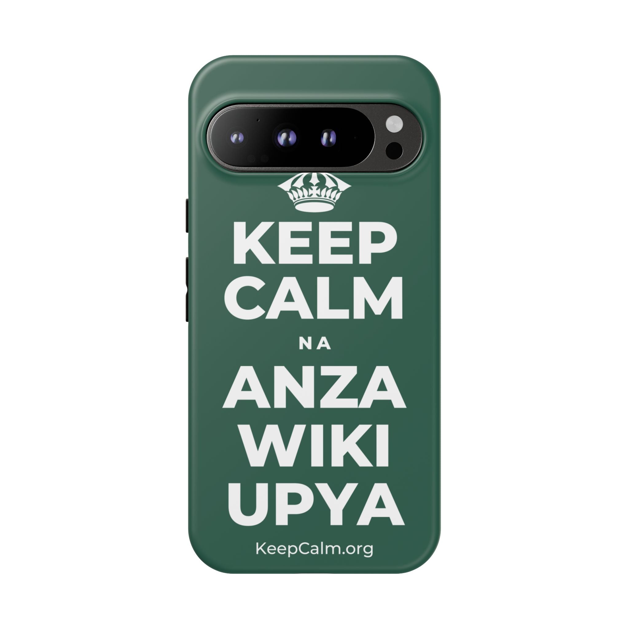 KEEP CALM NA ANZA WIKI UPYA Phone Case