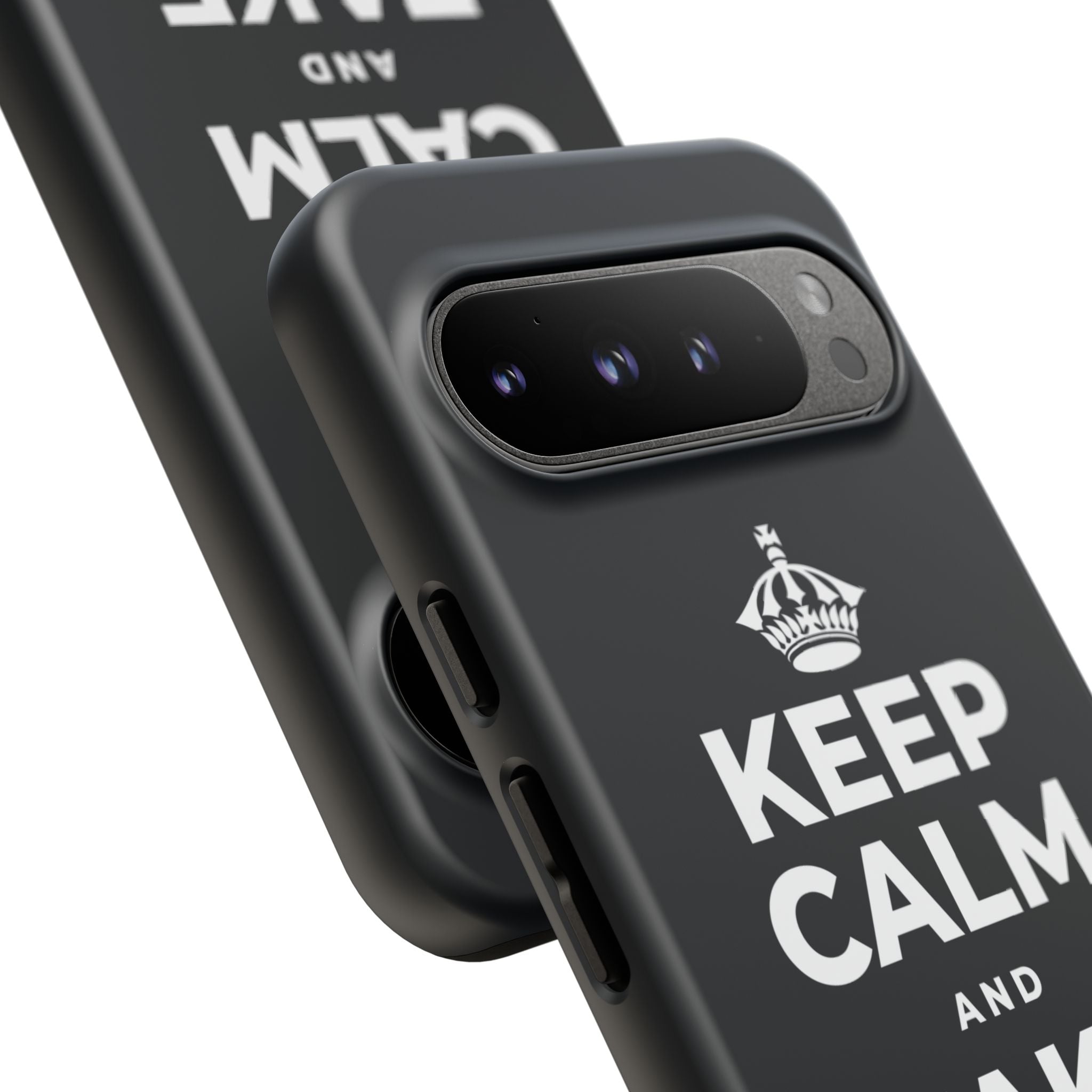 KEEP CALM AND TAKE THE LEAP Phone Case (Dark)