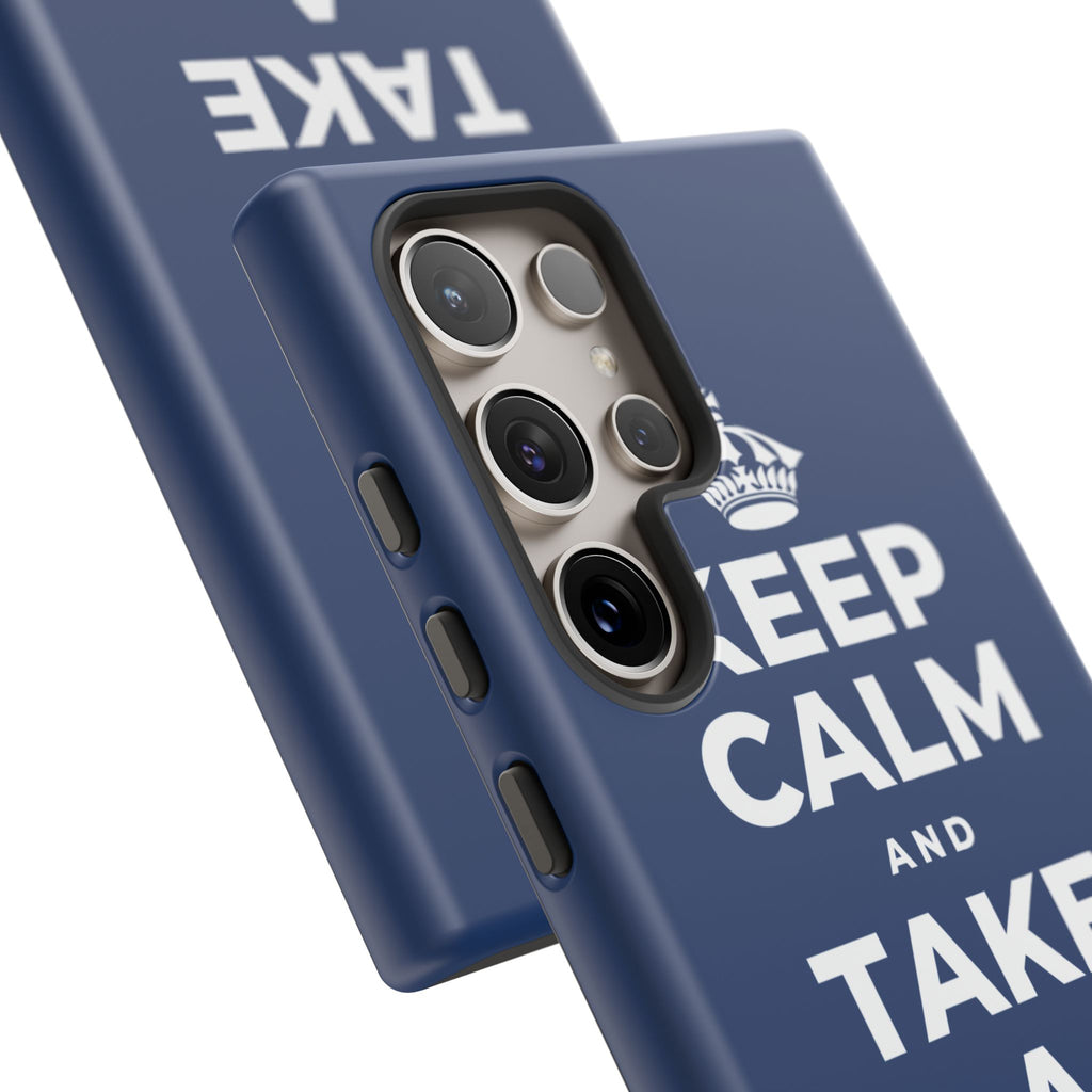KEEP CALM AND TAKE A REAL BREAK Phone Case