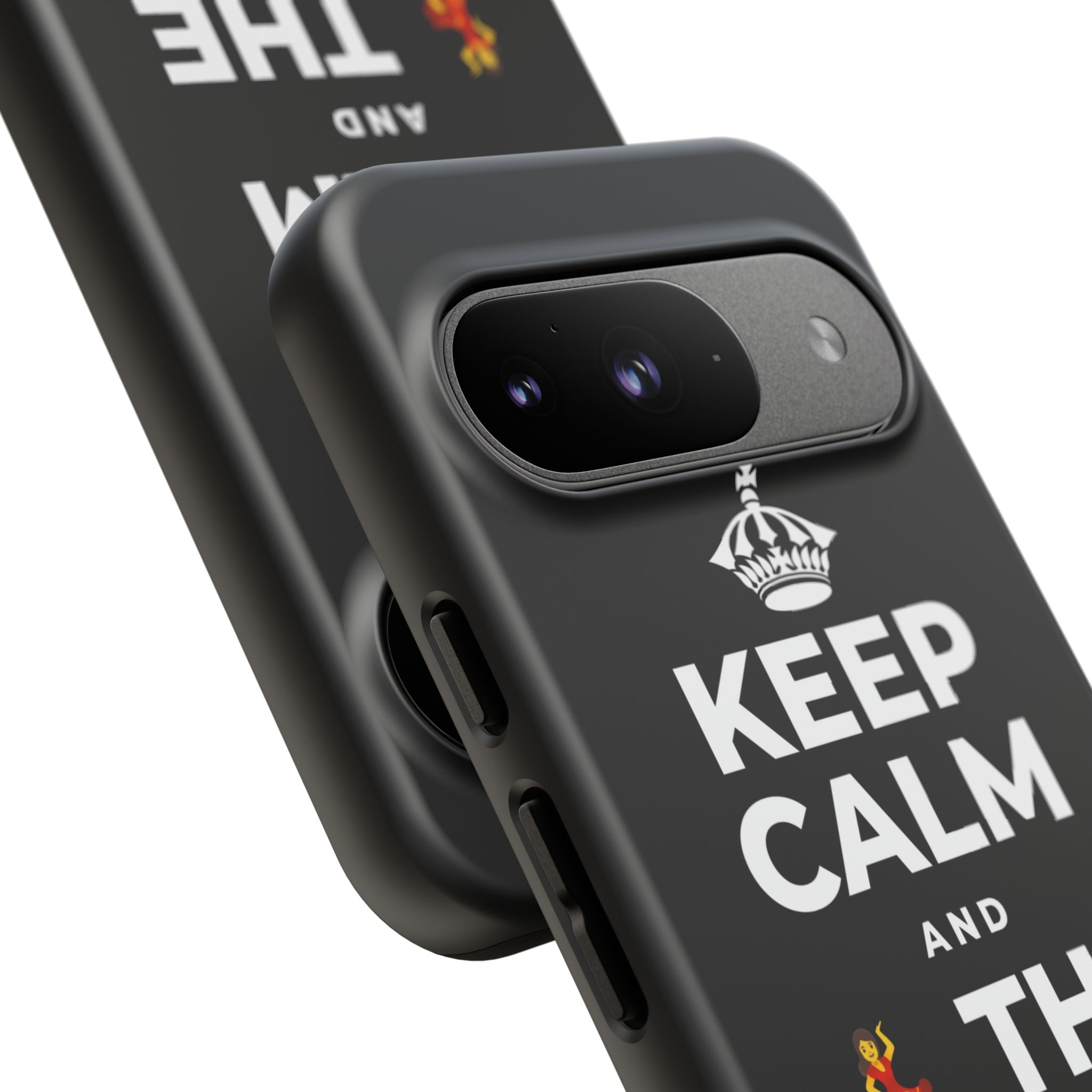 KEEP CALM AND 💃 THE NIGHT AWAY Phone Case
