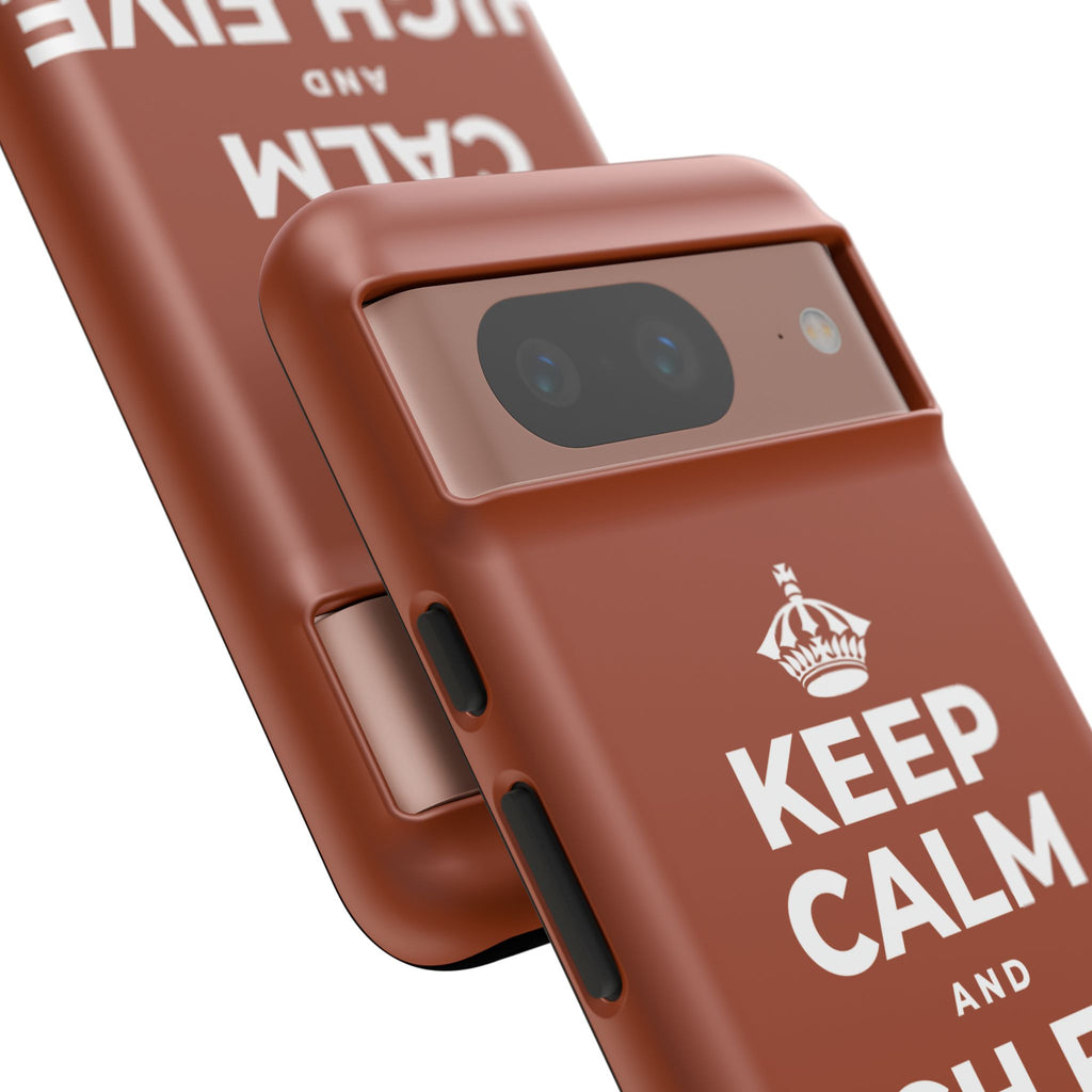 KEEP CALM AND HIGH FIVE YOURSELF Phone Case
