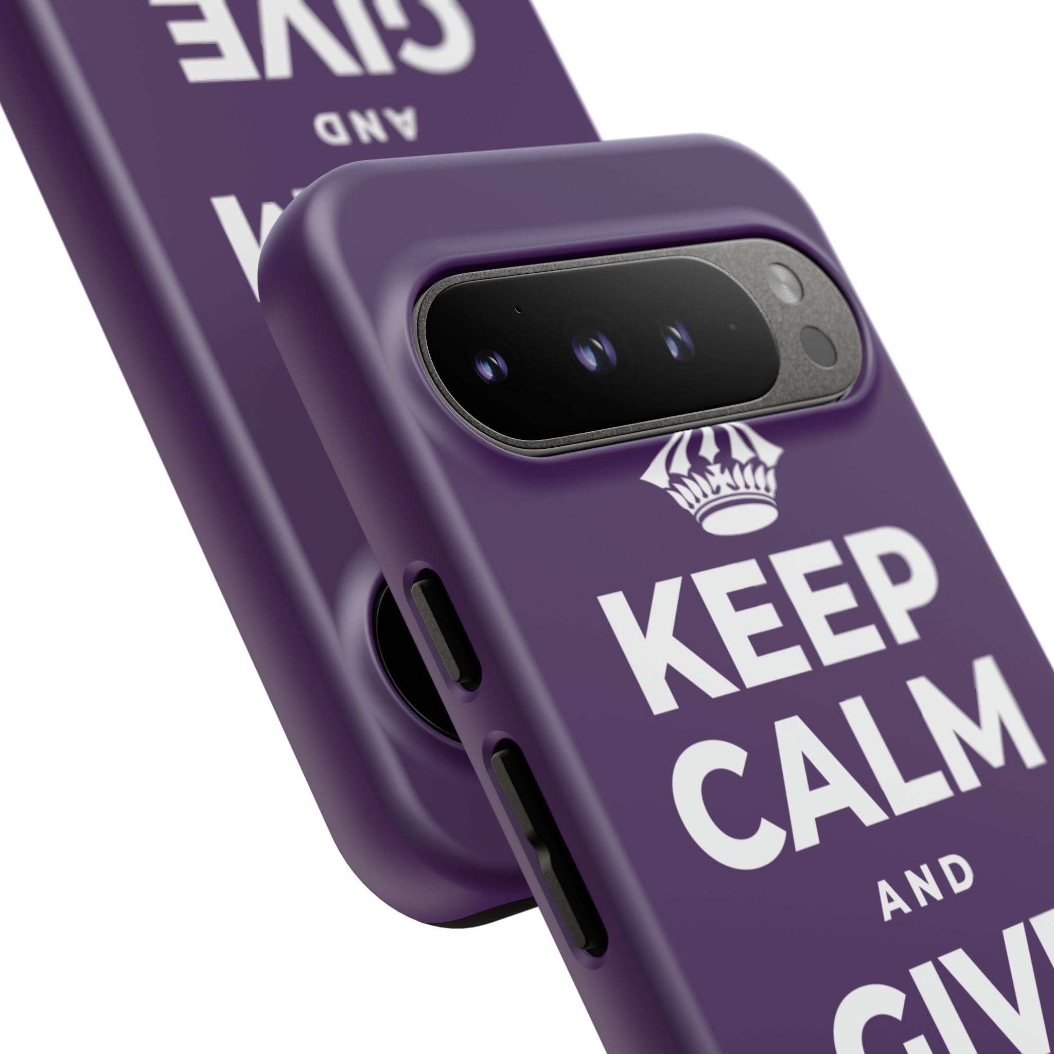 KEEP CALM AND GIVE THANKS DAILY Phone Case