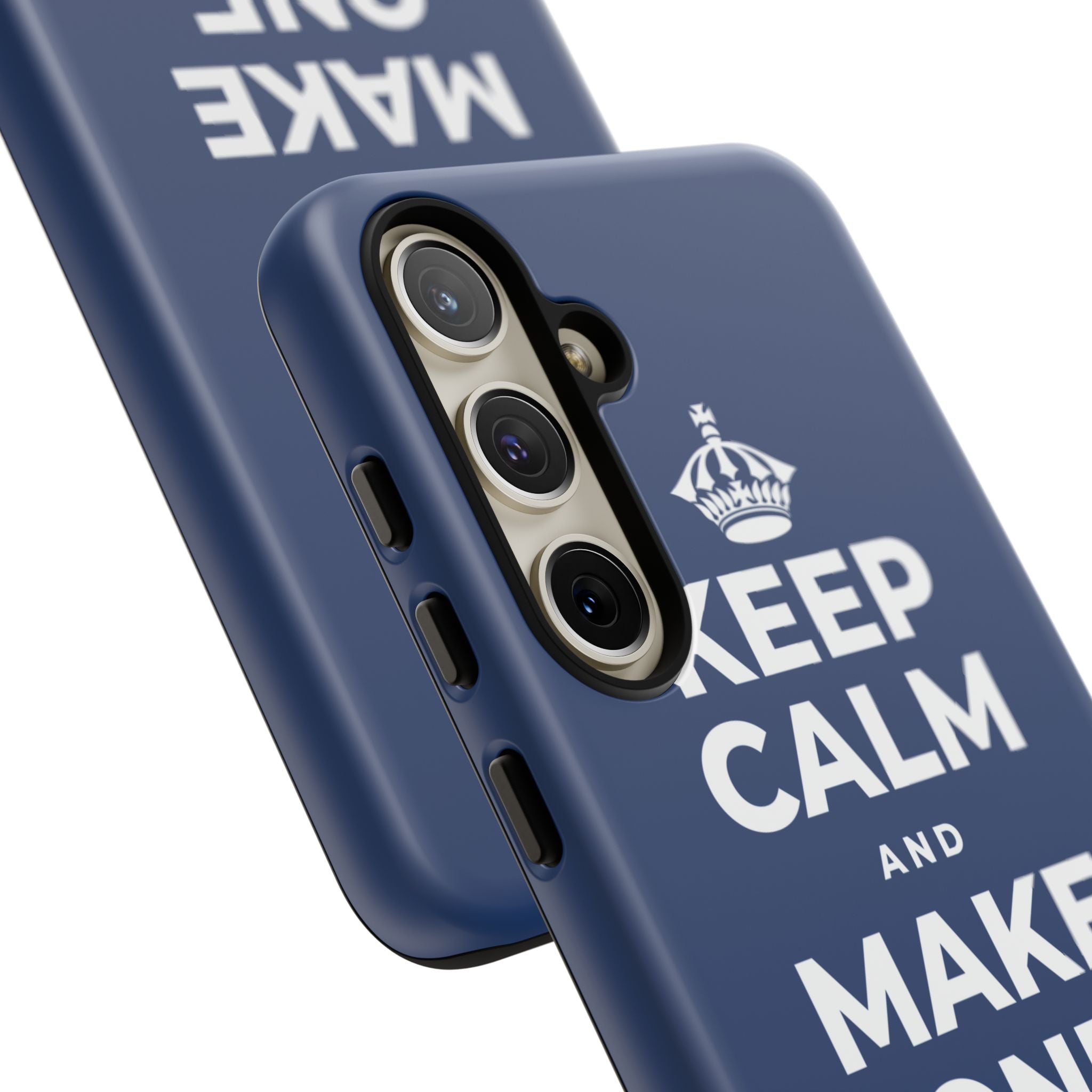 KEEP CALM AND MAKE ONE SMALL CHANGE Phone Case