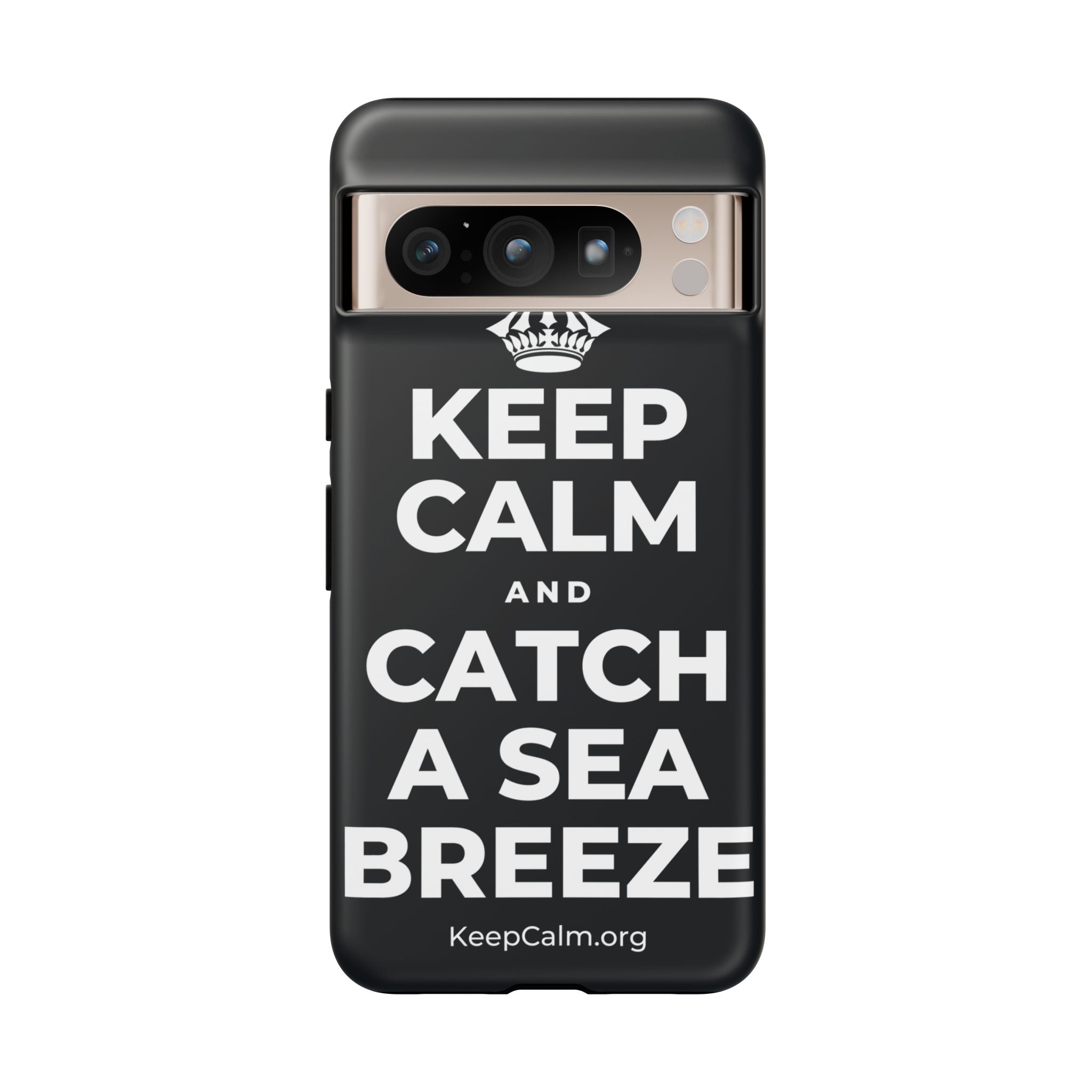 KEEP CALM AND CATCH A SEA BREEZE Phone Case (Dark)