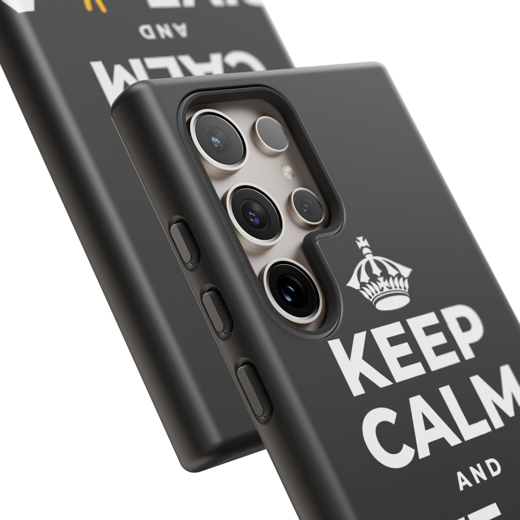 KEEP CALM AND GIVE ✌️ A CHANCE Phone Case