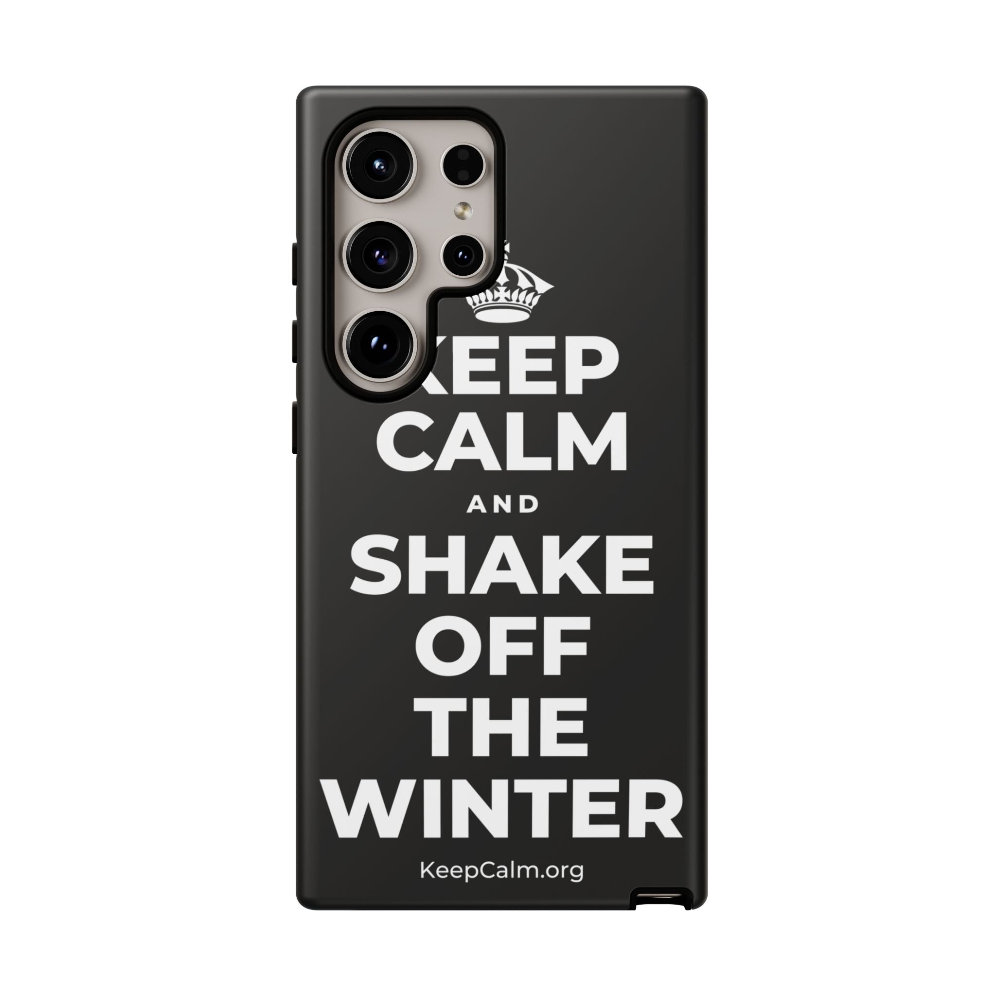 KEEP CALM AND SHAKE OFF THE WINTER Phone Case
