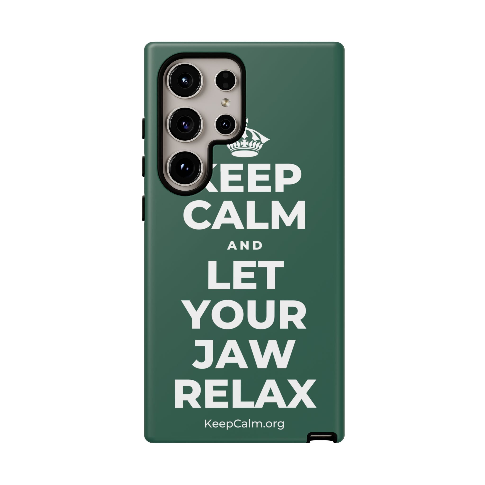 KEEP CALM AND LET YOUR JAW RELAX Phone Case