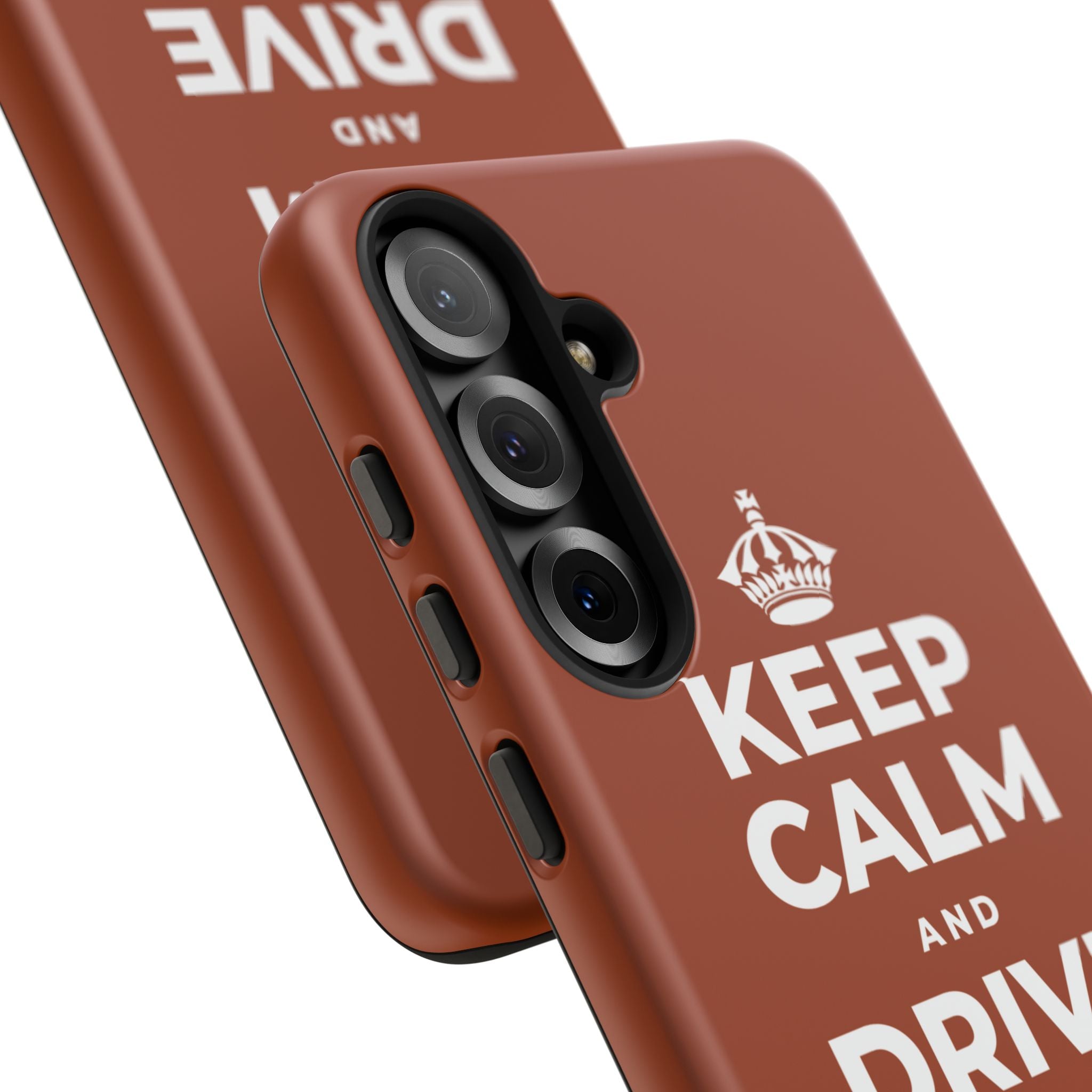 KEEP CALM AND DRIVE THE LONG WAY Phone Case