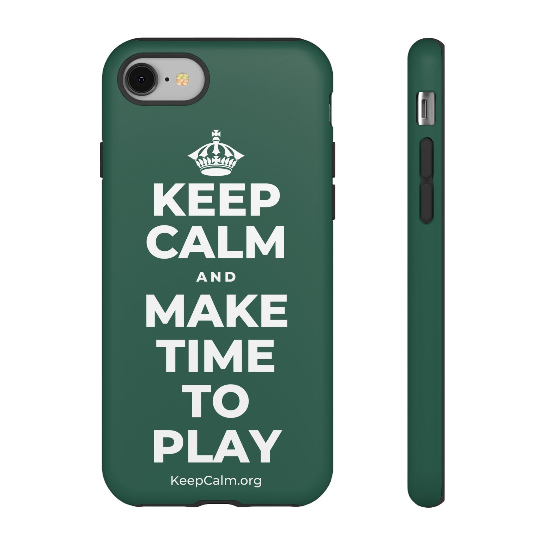 KEEP CALM AND MAKE TIME TO PLAY Phone Case