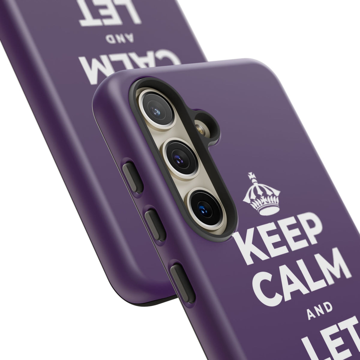 KEEP CALM AND LET YOURSELF ENJOY IT Phone Case