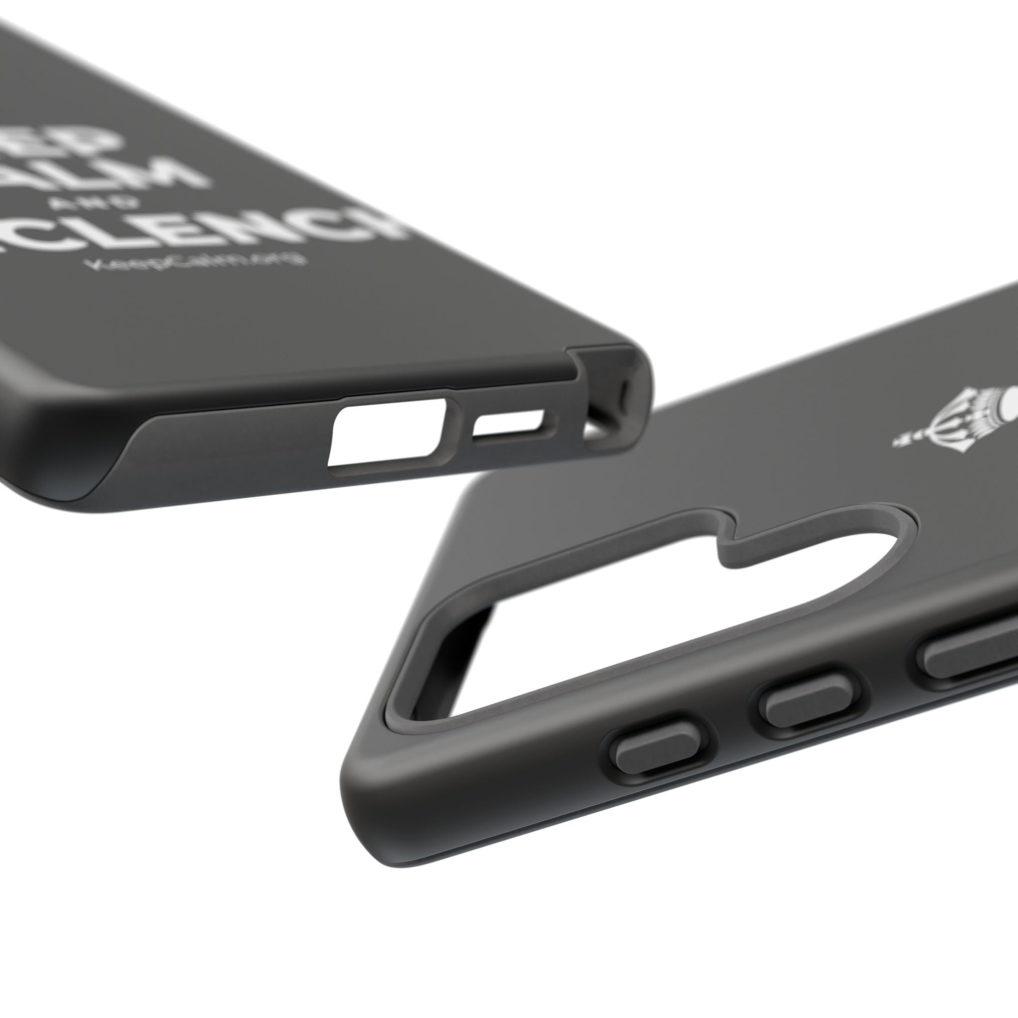 KEEP CALM AND UNCLENCH Phone Case