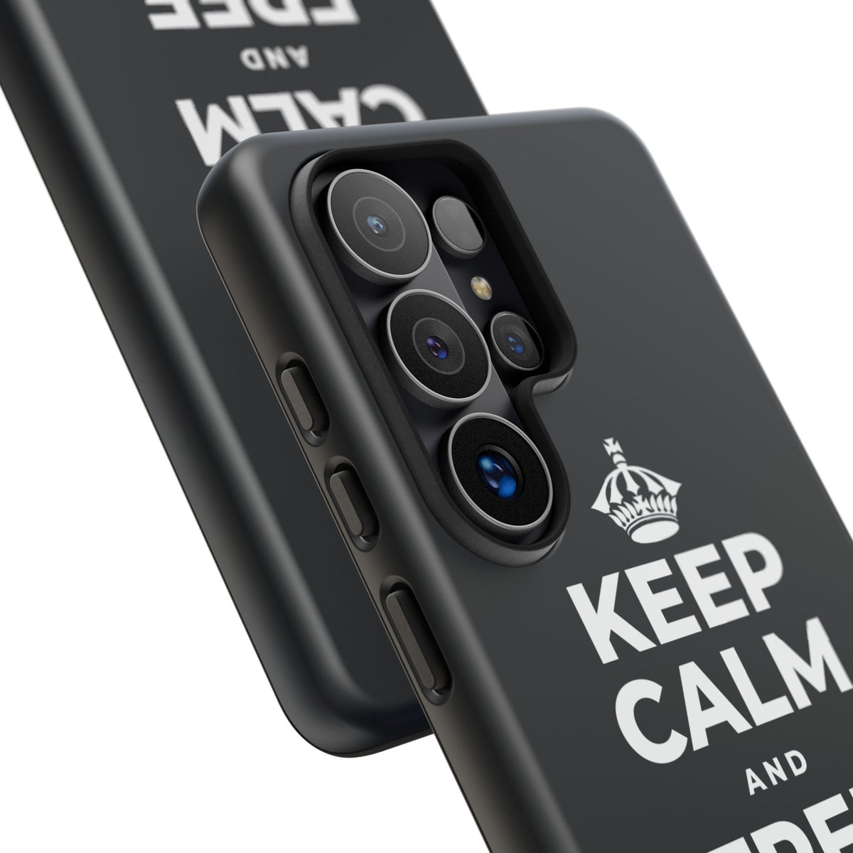 KEEP CALM AND FREE YOURSELF Phone Case (Dark)