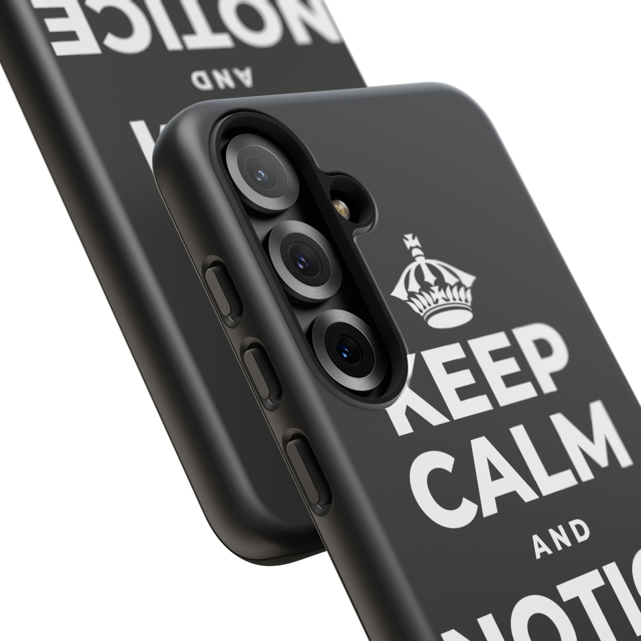 KEEP CALM AND NOTICE THE GOOD Phone Case