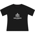 KEEP CALM AND UNCLENCH Women's Raglan Tee