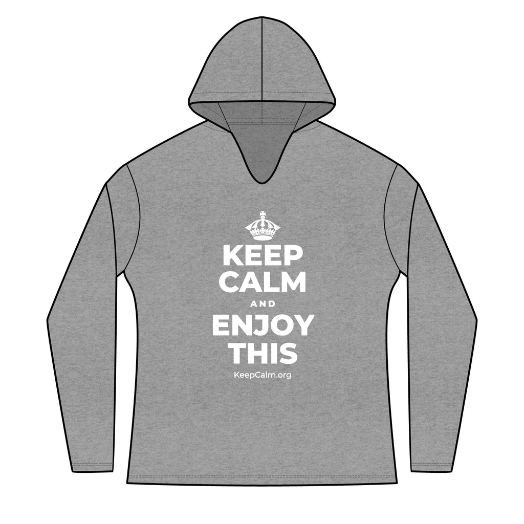 KEEP CALM AND ENJOY THIS Women's Long Sleeve Hoodie