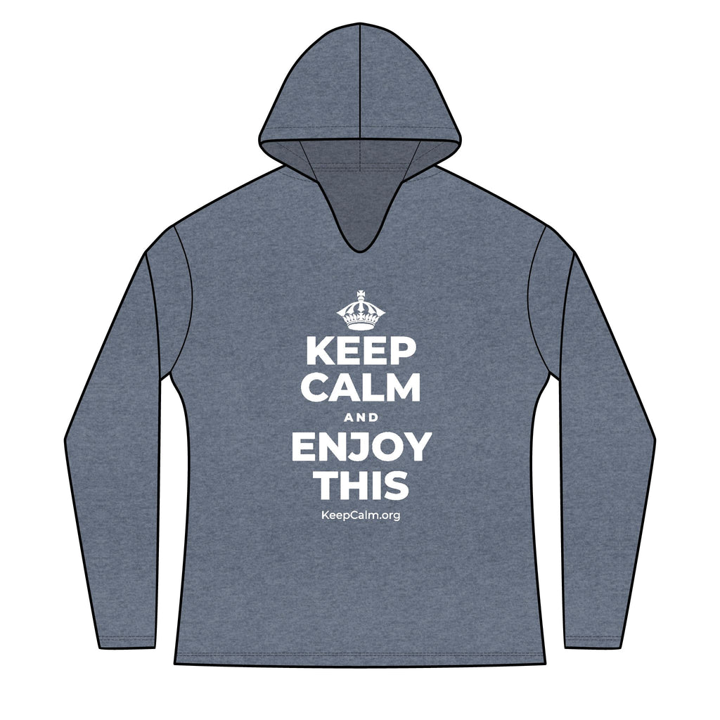 KEEP CALM AND ENJOY THIS Women's Long Sleeve Hoodie