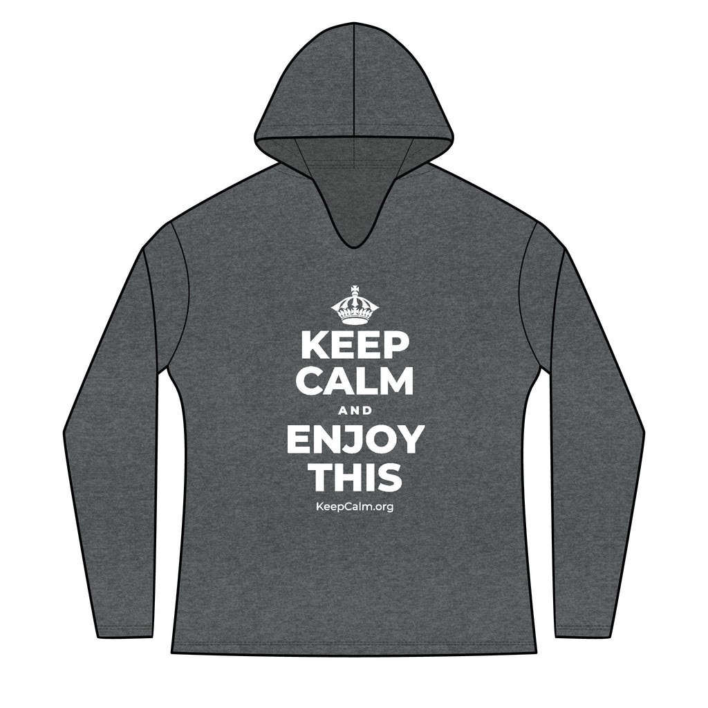 KEEP CALM AND ENJOY THIS Women's Long Sleeve Hoodie
