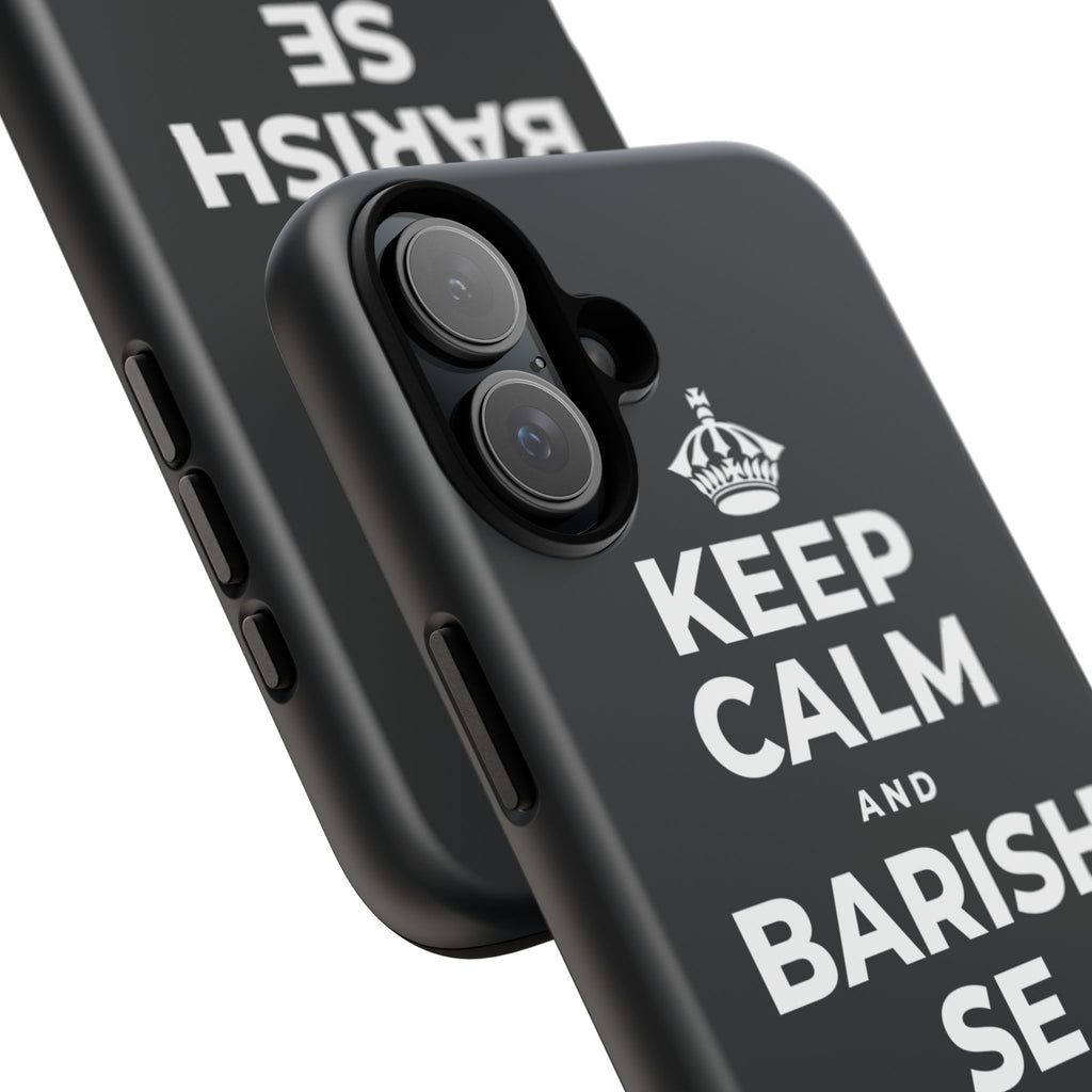 KEEP CALM AND BARISH SE CHEEZEIN BADHTI HAIN Phone Case (Dark)