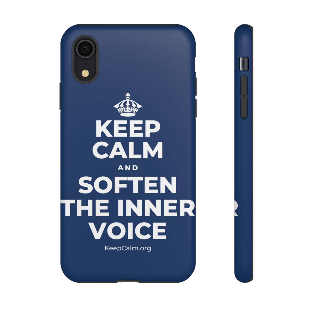 KEEP CALM AND SOFTEN THE INNER VOICE Phone Case