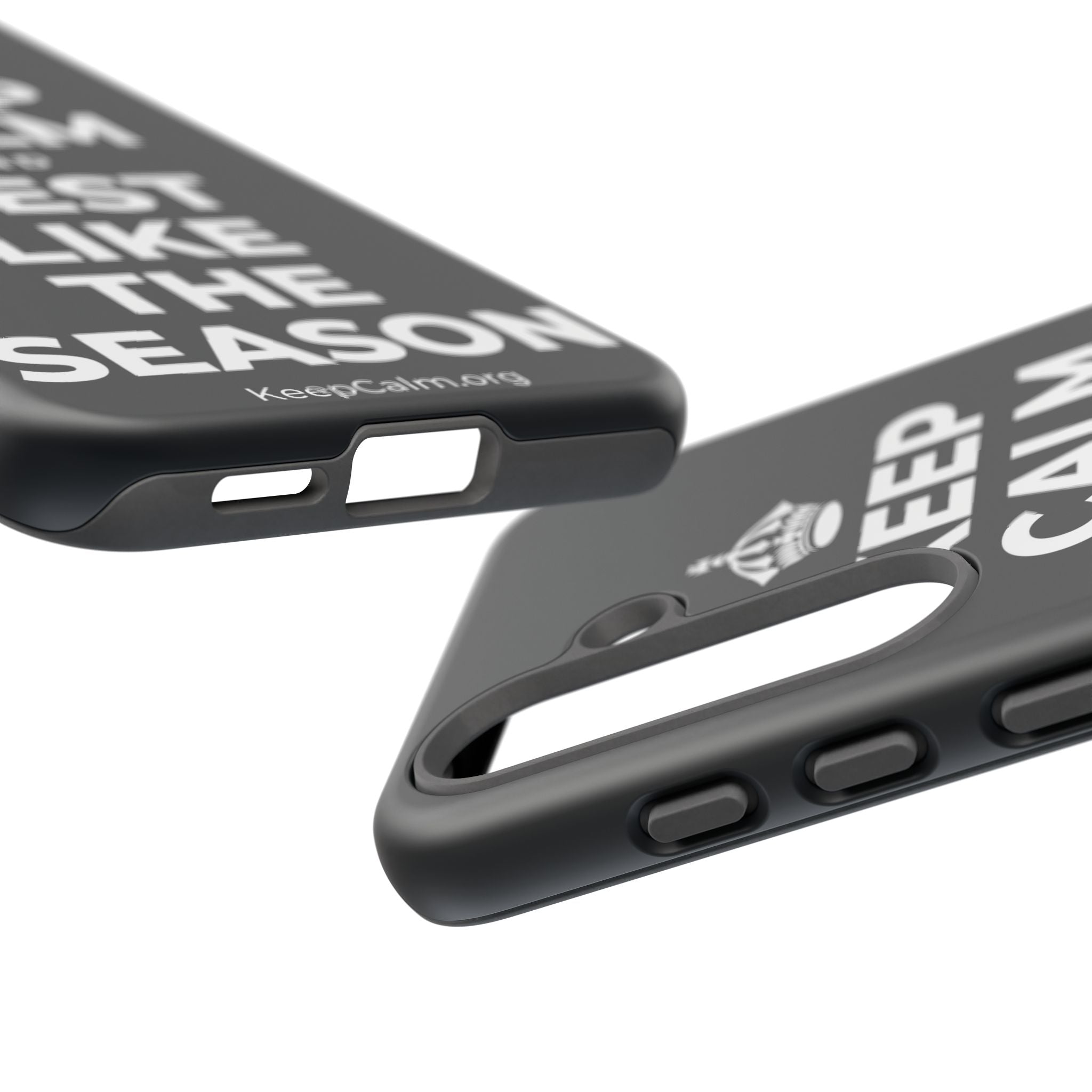 KEEP CALM AND REST LIKE THE SEASON Phone Case (Dark)