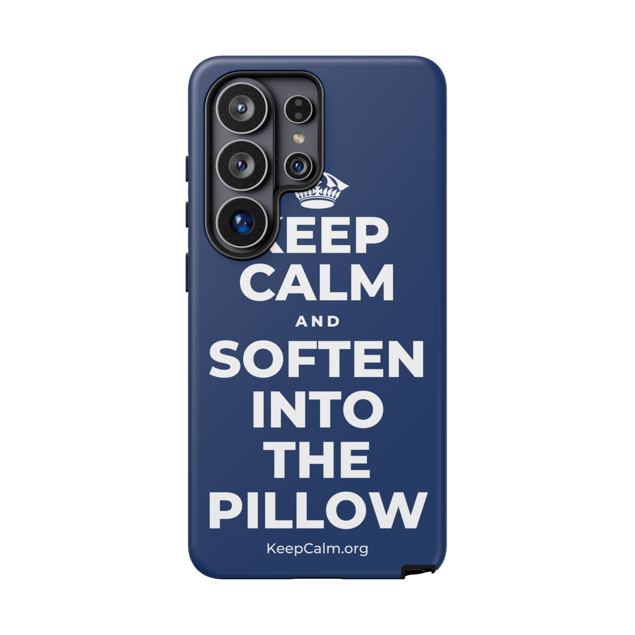 KEEP CALM AND SOFTEN INTO THE PILLOW Phone Case