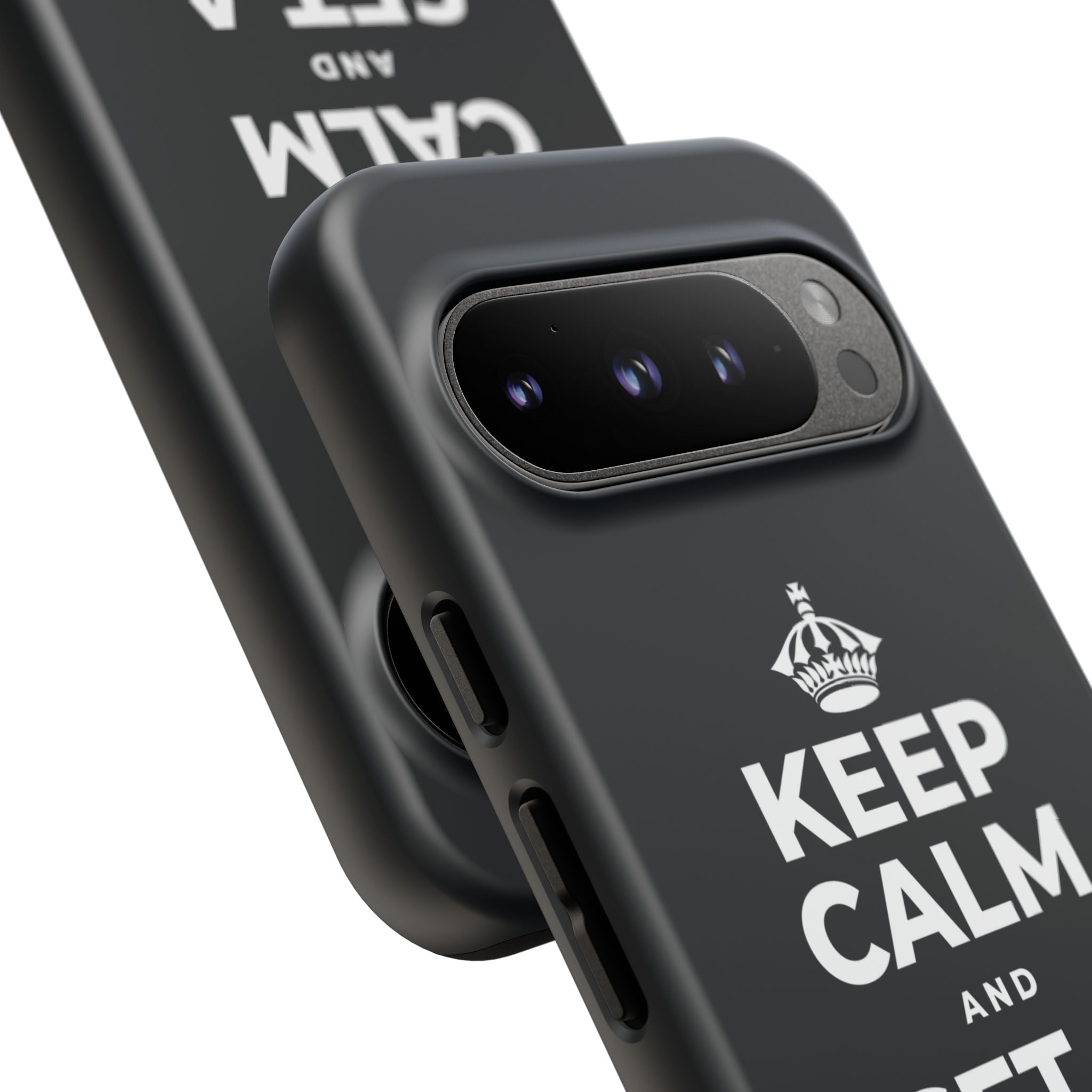 KEEP CALM AND SET A BOUNDARY Phone Case (Dark)