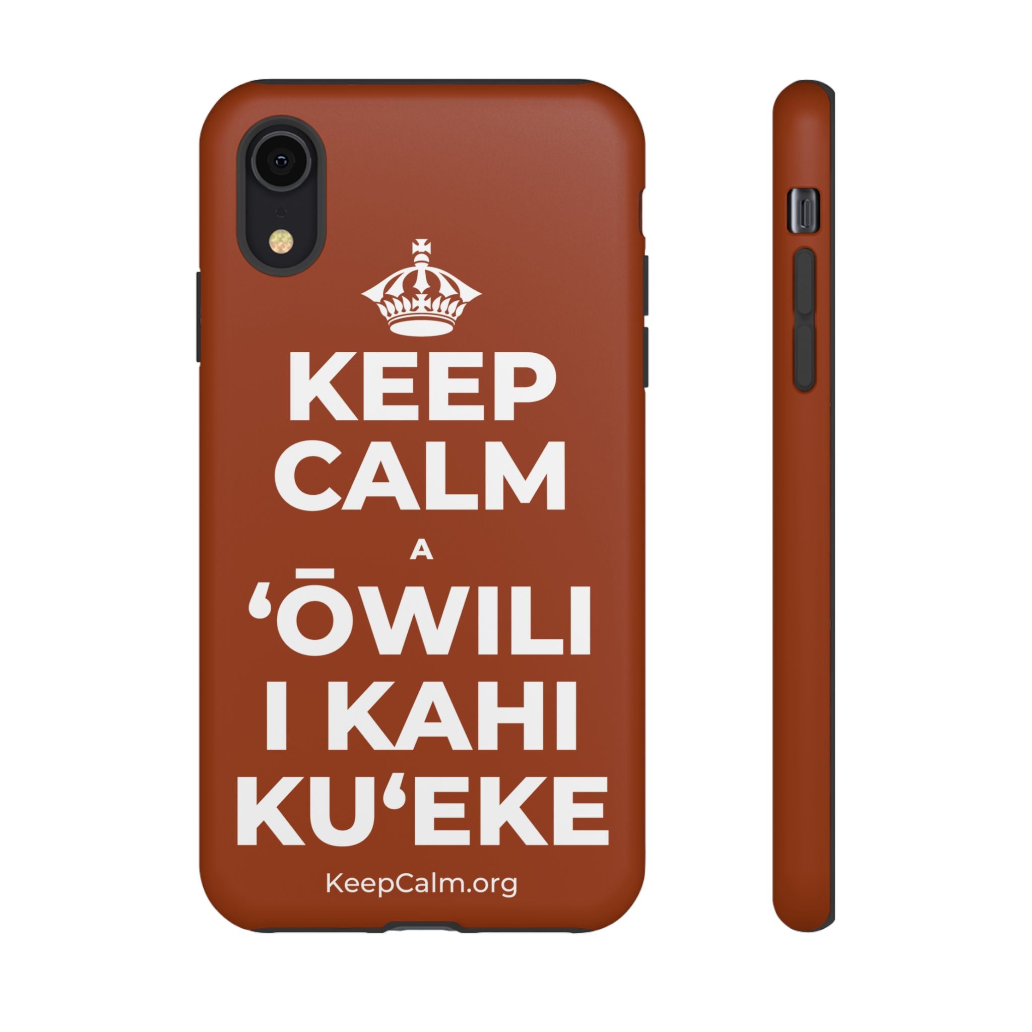 KEEP CALM A ʻŌWILI I KAHI KUʻEKE Phone Case