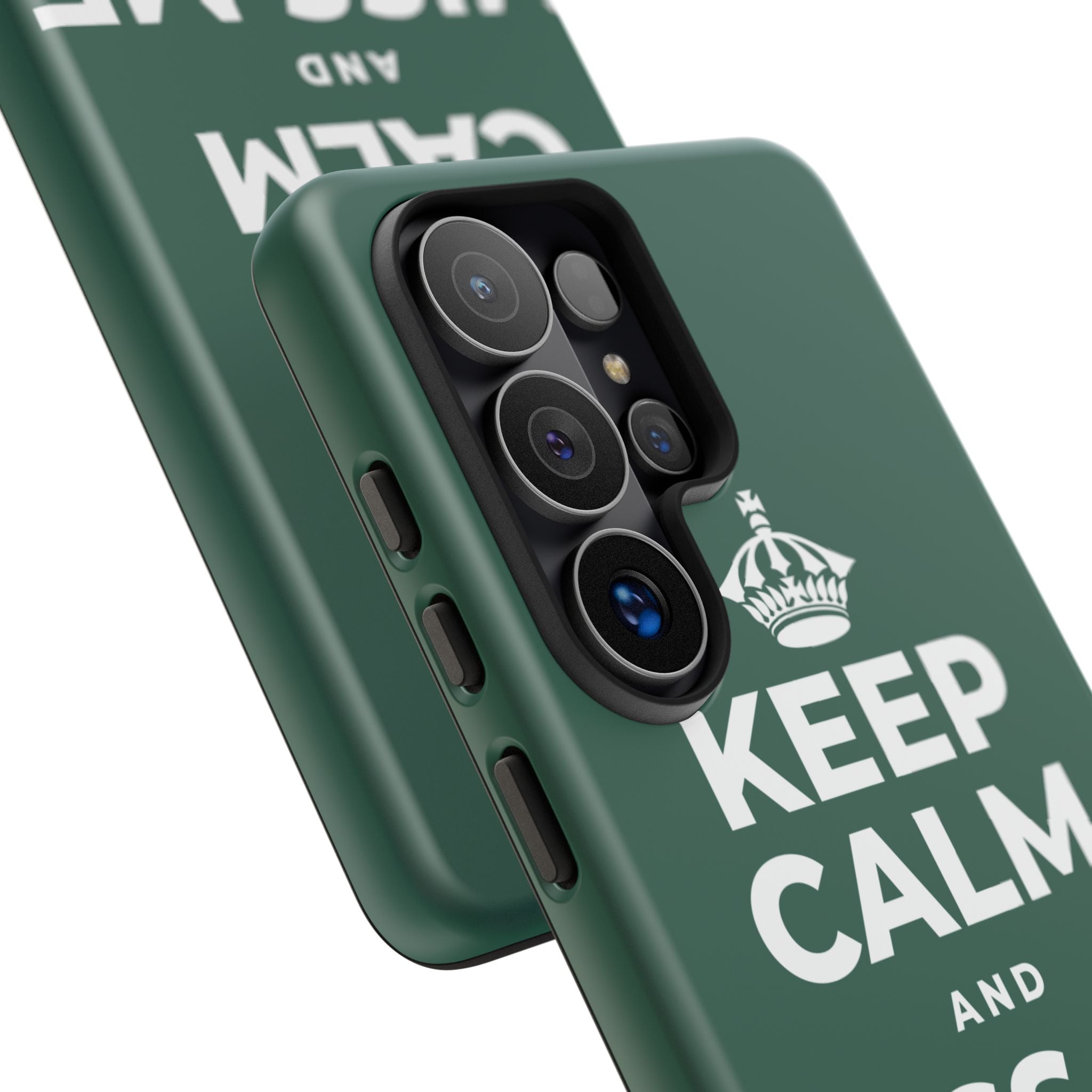 KEEP CALM AND MISS ME TOO Phone Case