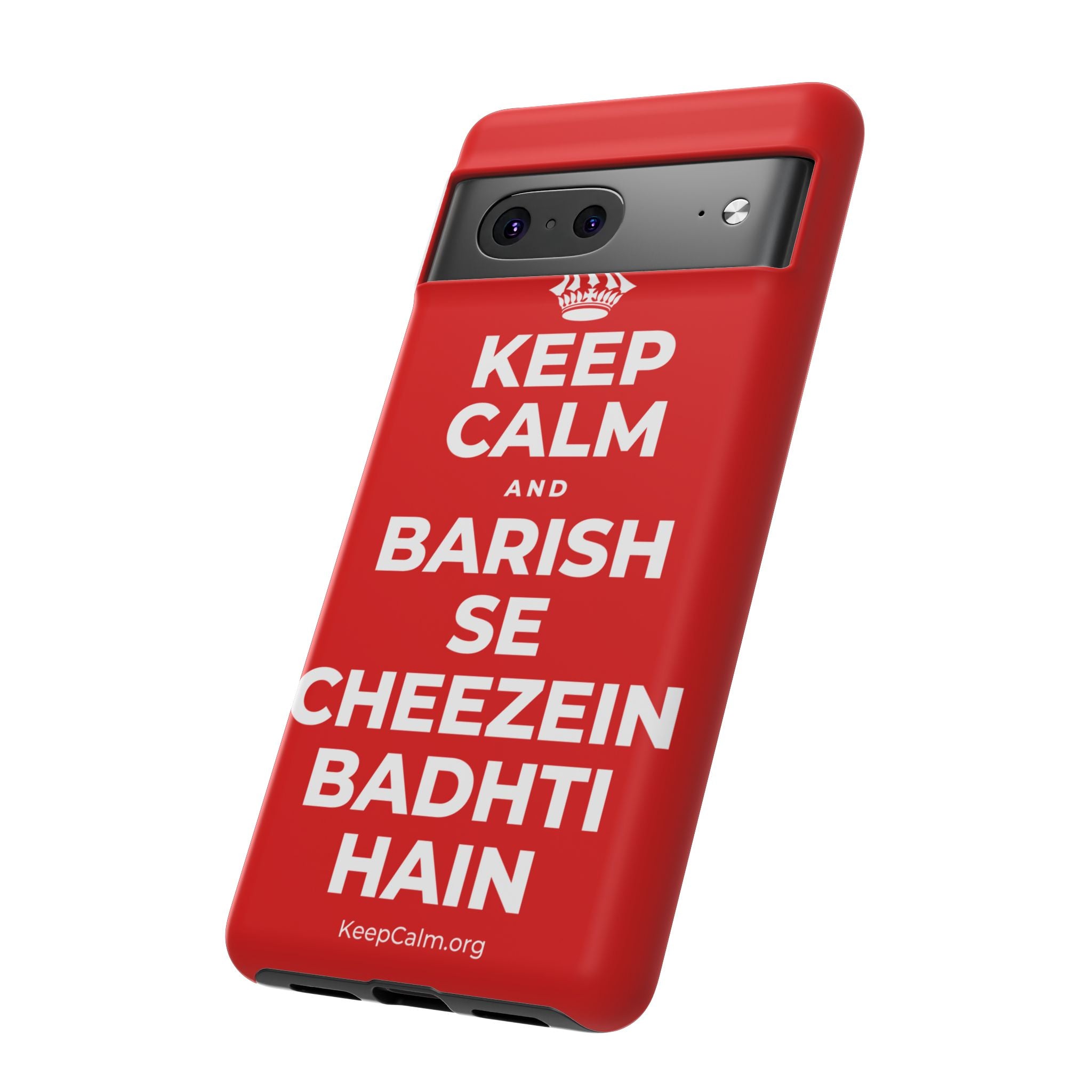 KEEP CALM AND BARISH SE CHEEZEIN BADHTI HAIN Phone Case