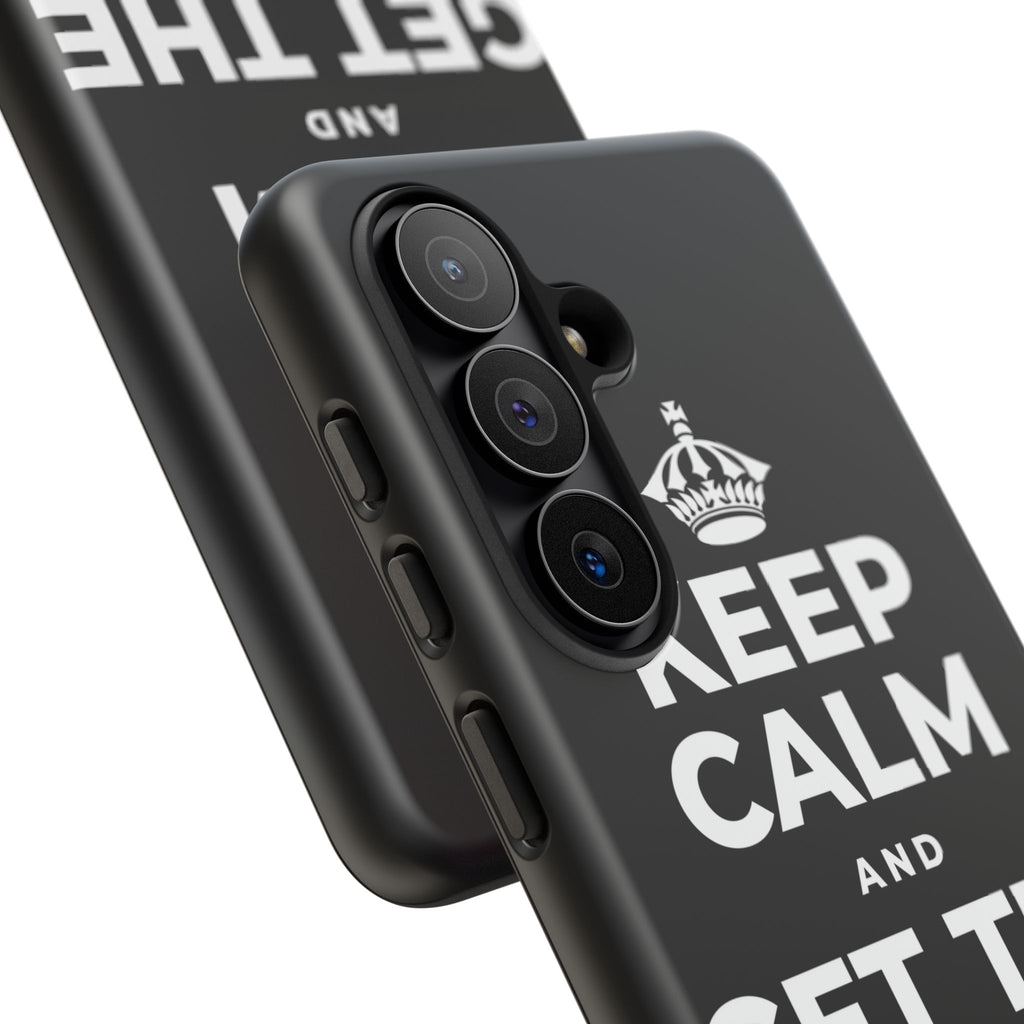 KEEP CALM AND GET THE PARTY STARTED Phone Case