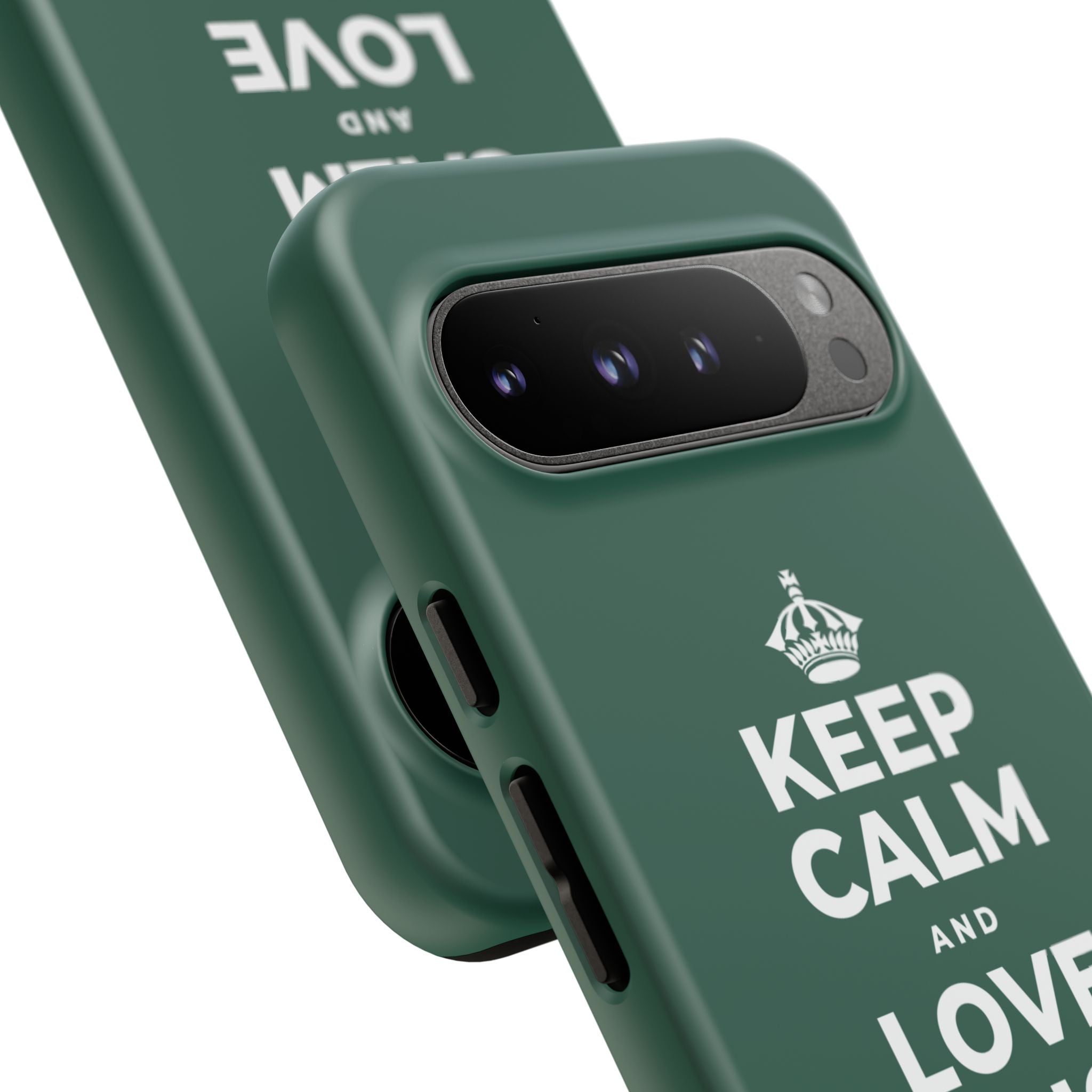 KEEP CALM AND LOVE WITHOUT POSSESSION Phone Case