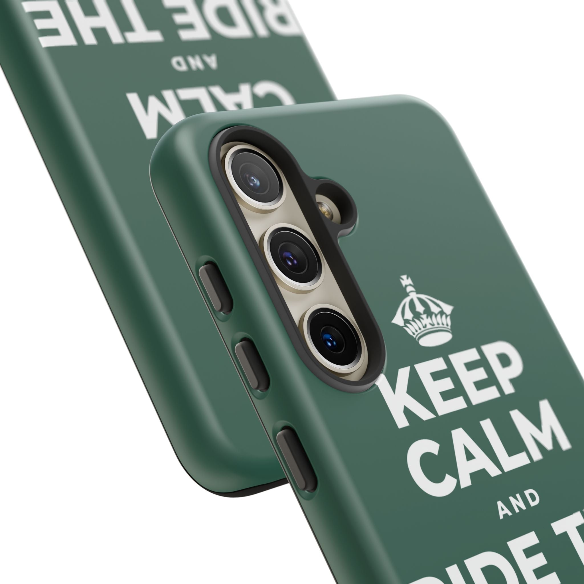 KEEP CALM AND RIDE THE GOOD WAVE Phone Case