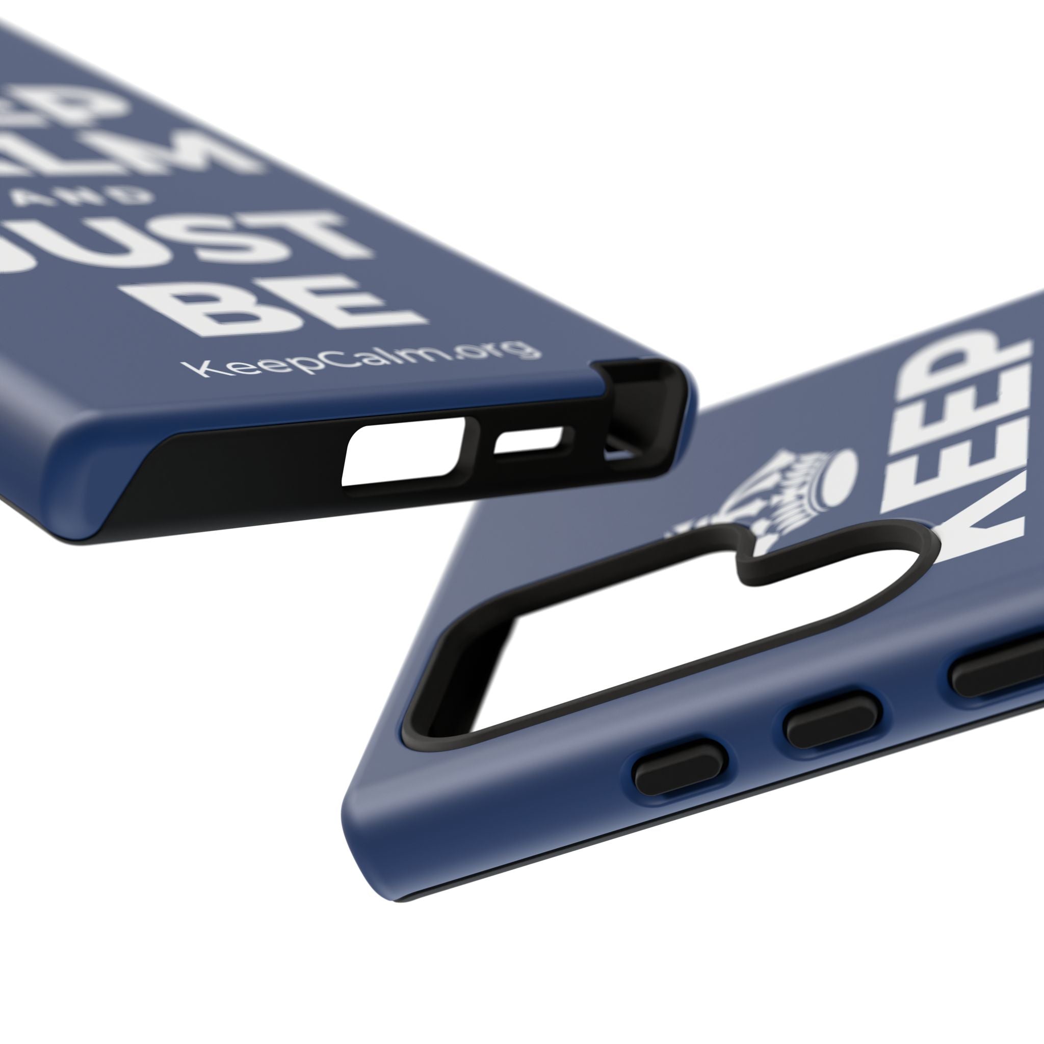 KEEP CALM AND JUST BE Phone Case