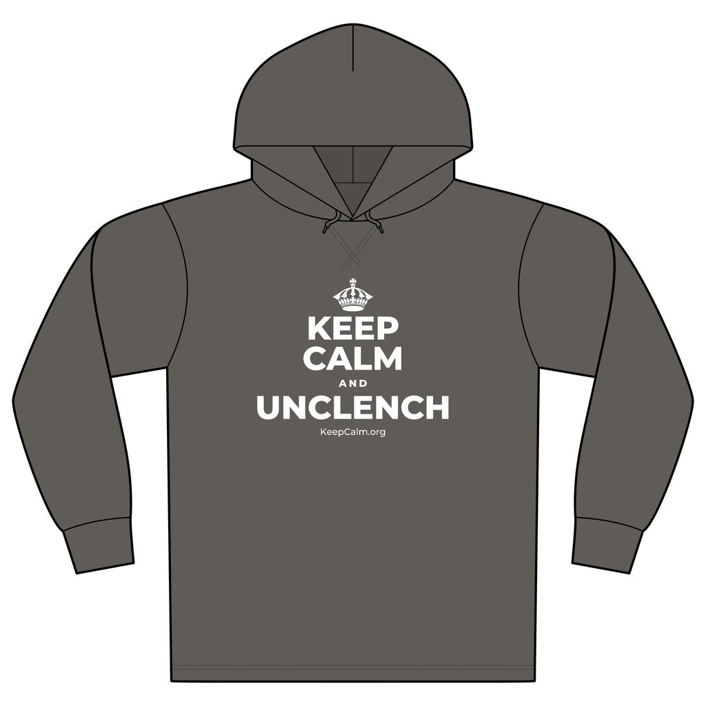 KEEP CALM AND UNCLENCH Organic Hoodie Tee