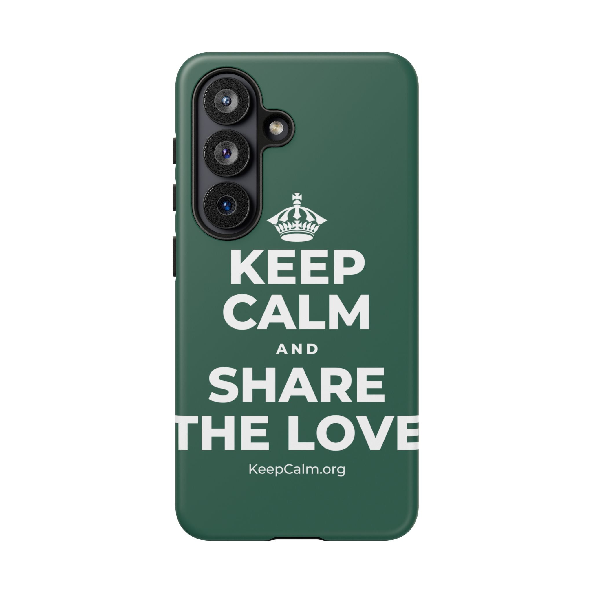 KEEP CALM AND SHARE THE LOVE Phone Case