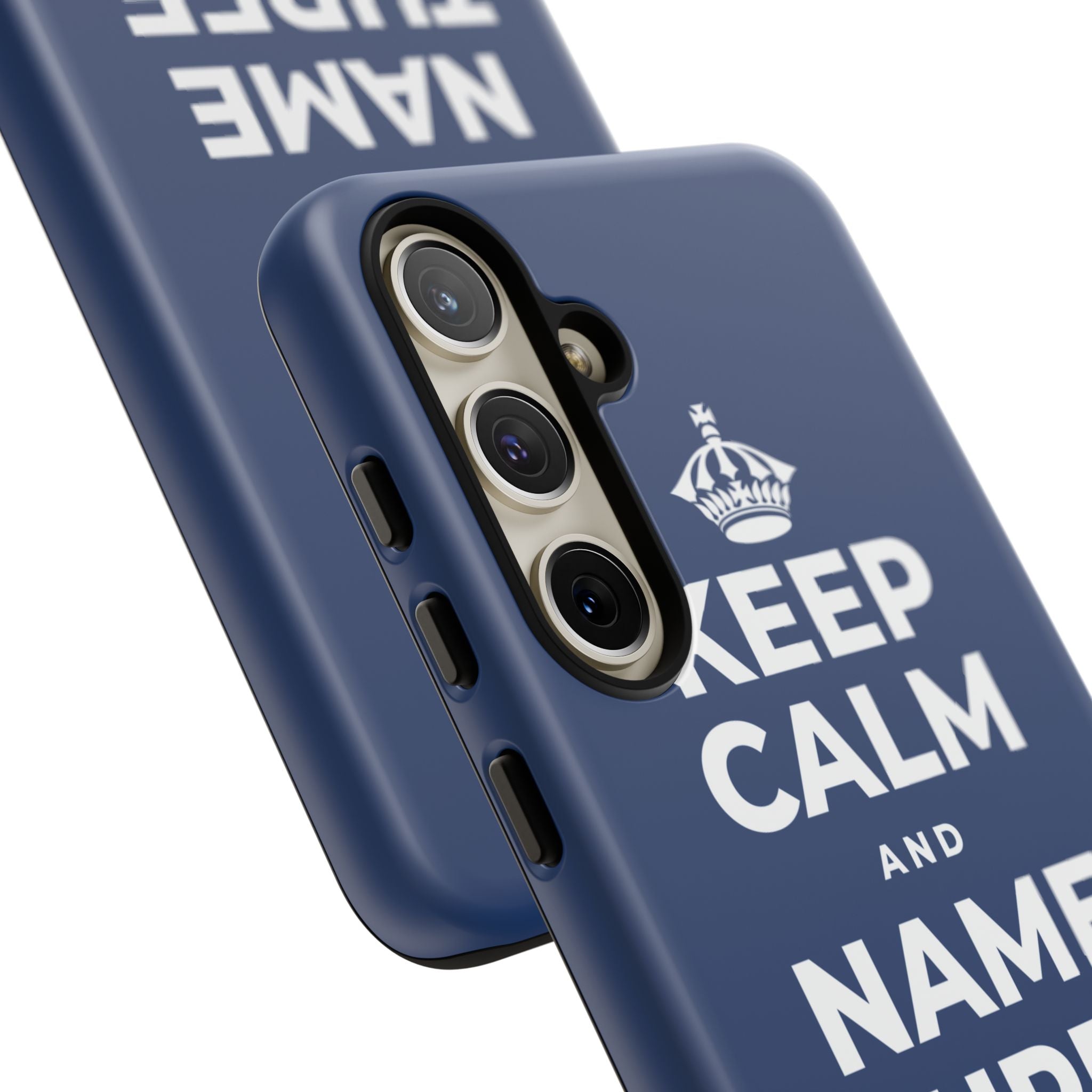 KEEP CALM AND NAME THREE GOOD THINGS Phone Case