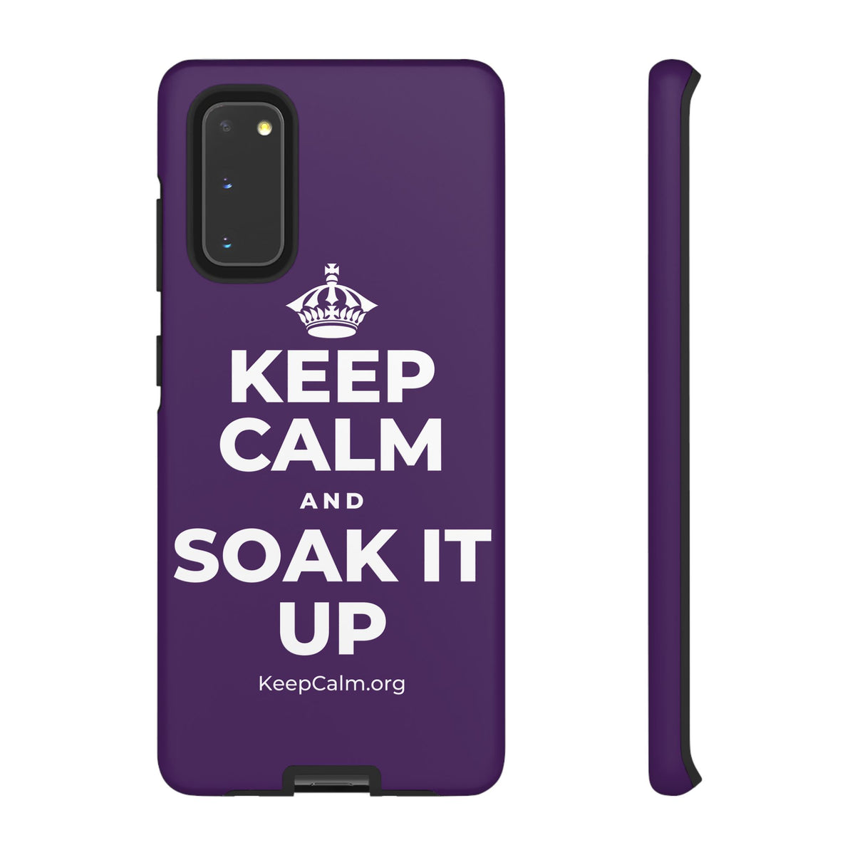 KEEP CALM AND SOAK IT UP Phone Case