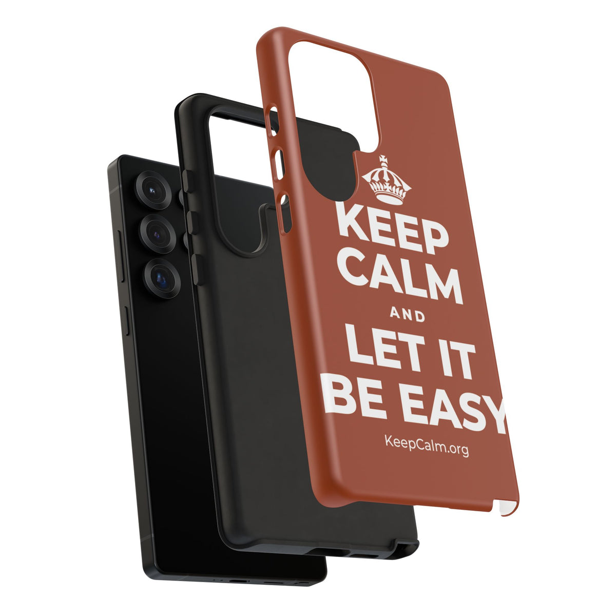 KEEP CALM AND LET IT BE EASY Phone Case