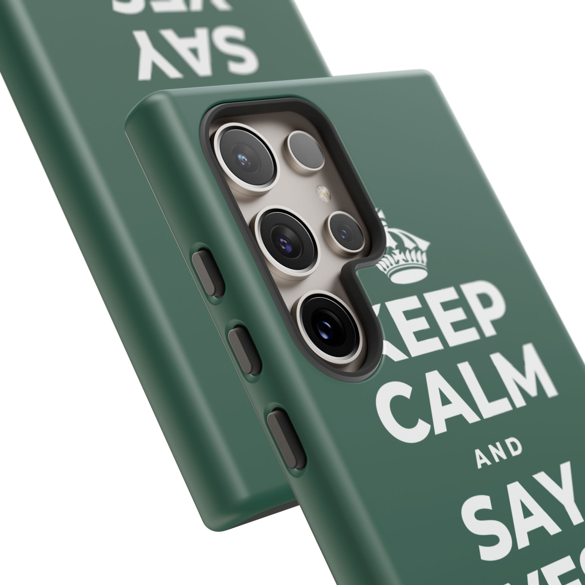 KEEP CALM AND SAY YES TO FUN Phone Case