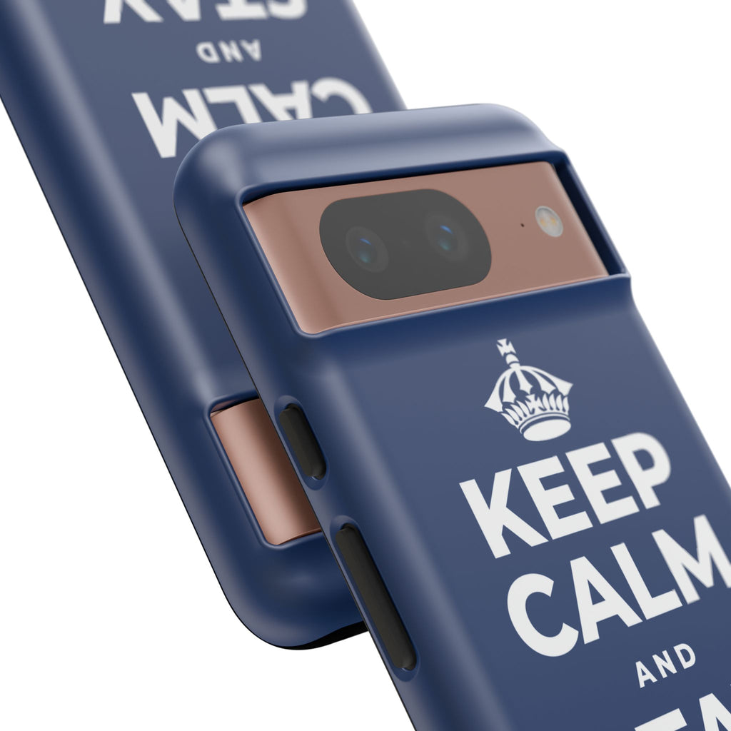 KEEP CALM AND STAY CURIOUS Phone Case