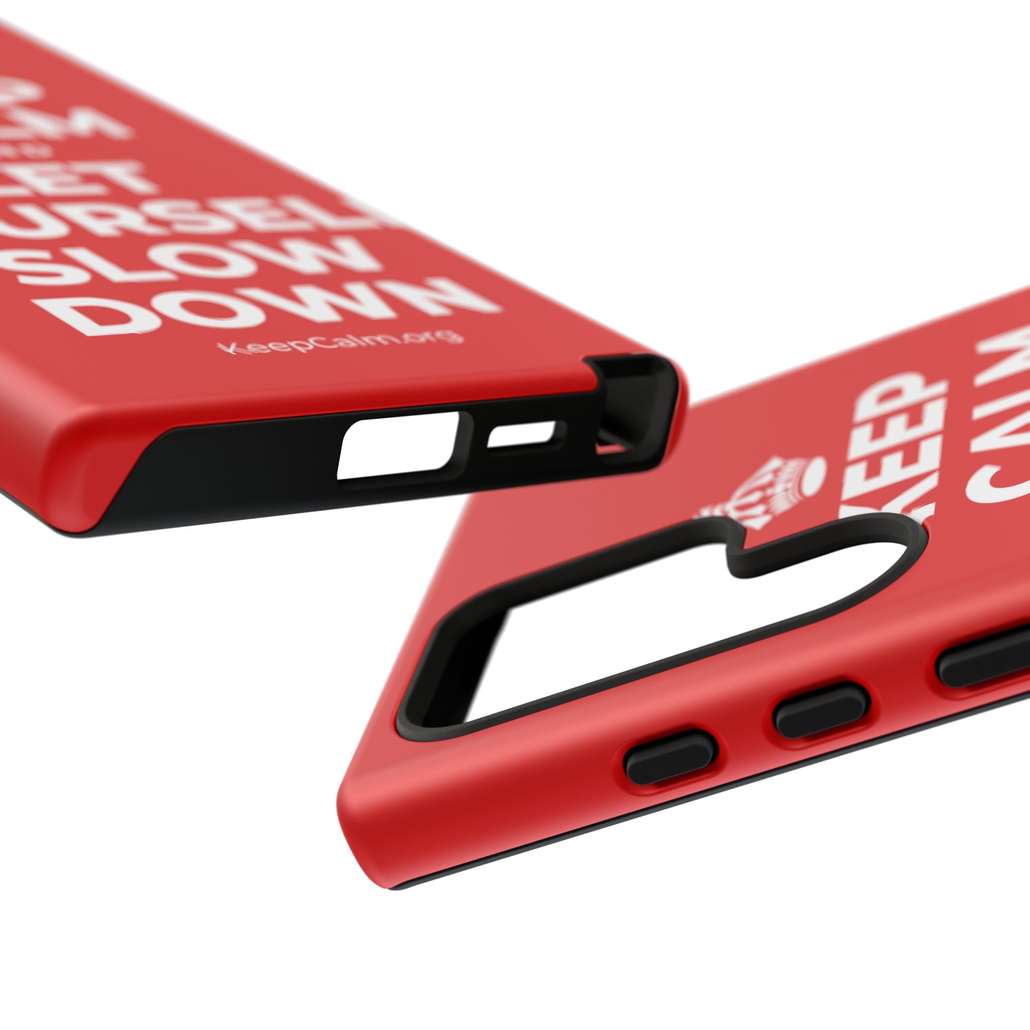 KEEP CALM AND LET YOURSELF SLOW DOWN Phone Case