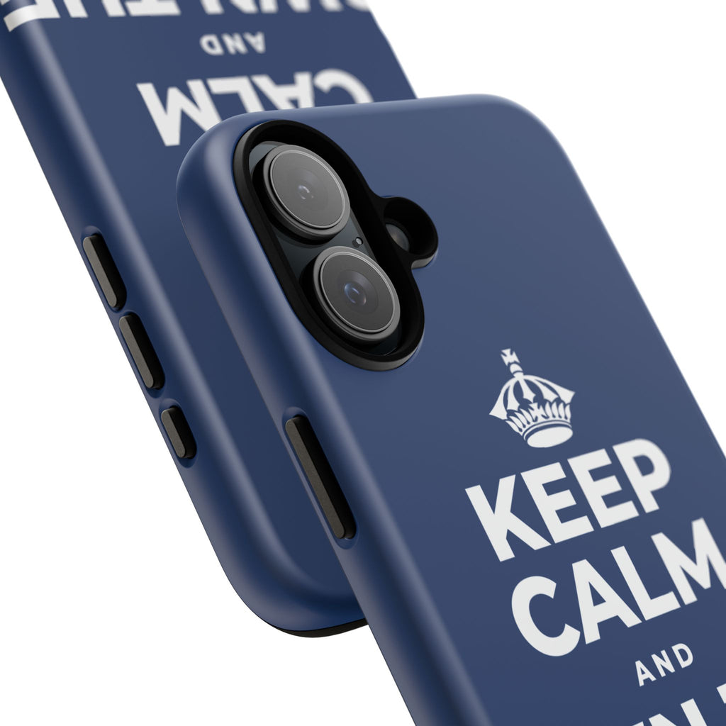 KEEP CALM AND OWN THE NIGHT Phone Case