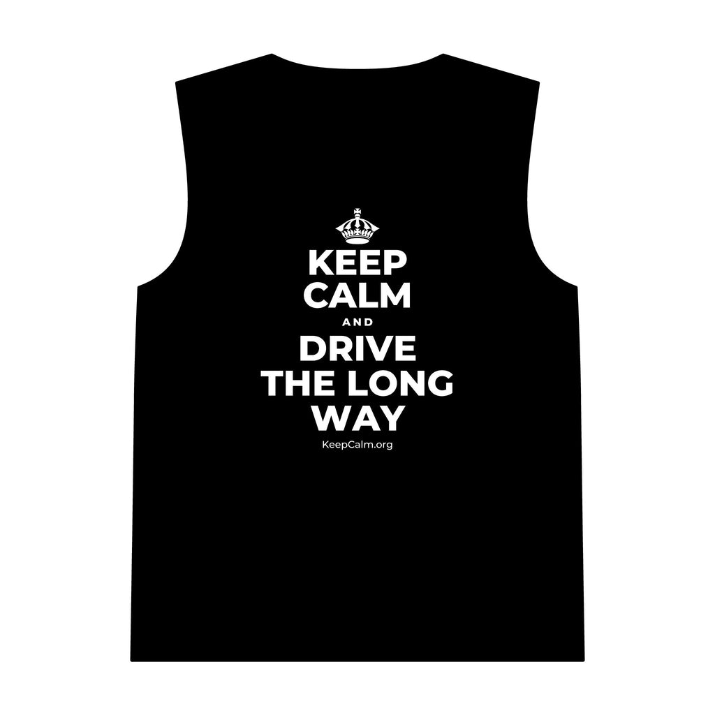 KEEP CALM AND DRIVE THE LONG WAY Tank Top