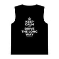 KEEP CALM AND DRIVE THE LONG WAY Tank Top