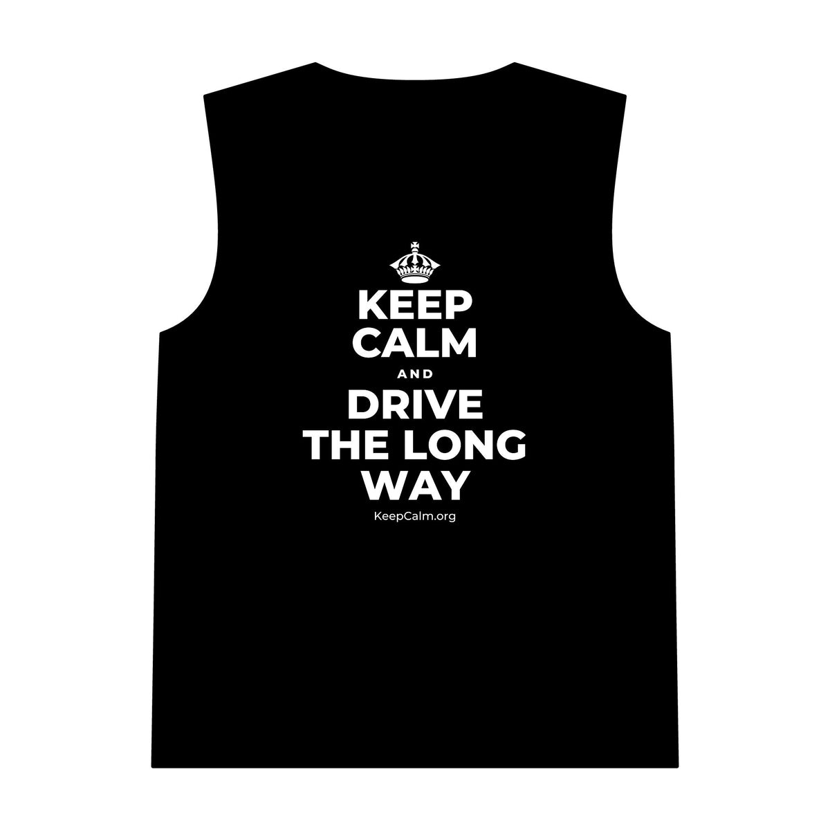 KEEP CALM AND DRIVE THE LONG WAY Tank Top